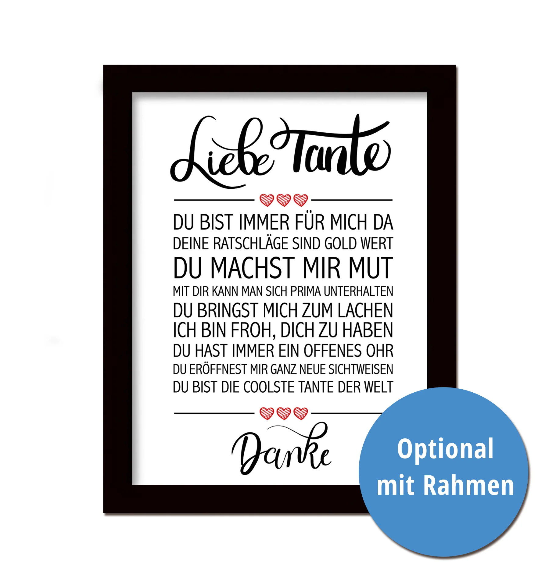 Liebe Tante Kunstdruck - Image 6