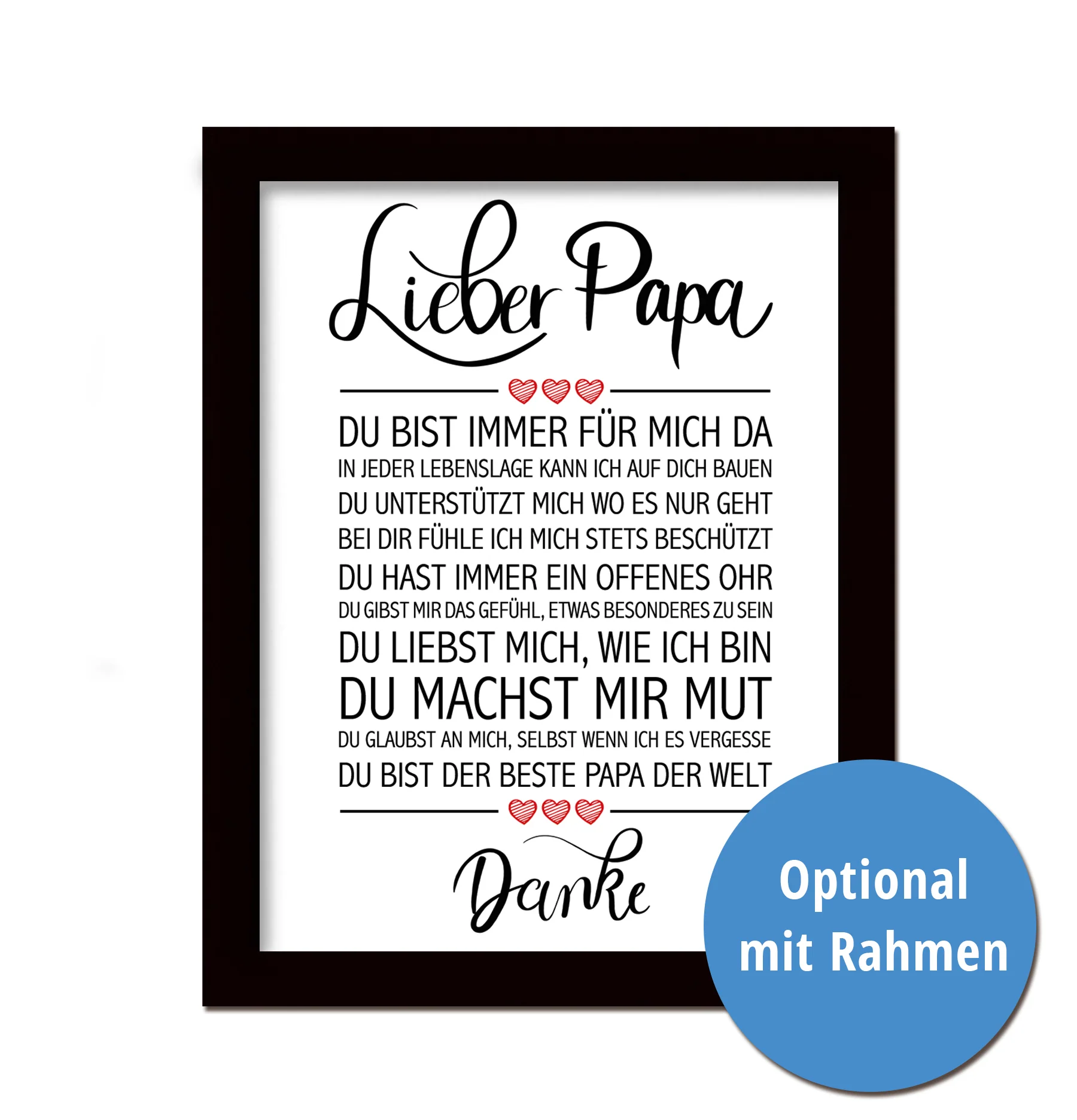 Lieber Papa Kunstdruck - Image 6