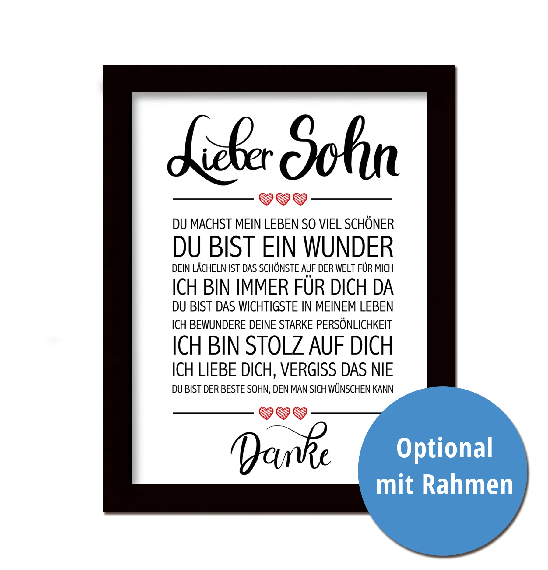 Lieber Sohn Kunstdruck - Image 6