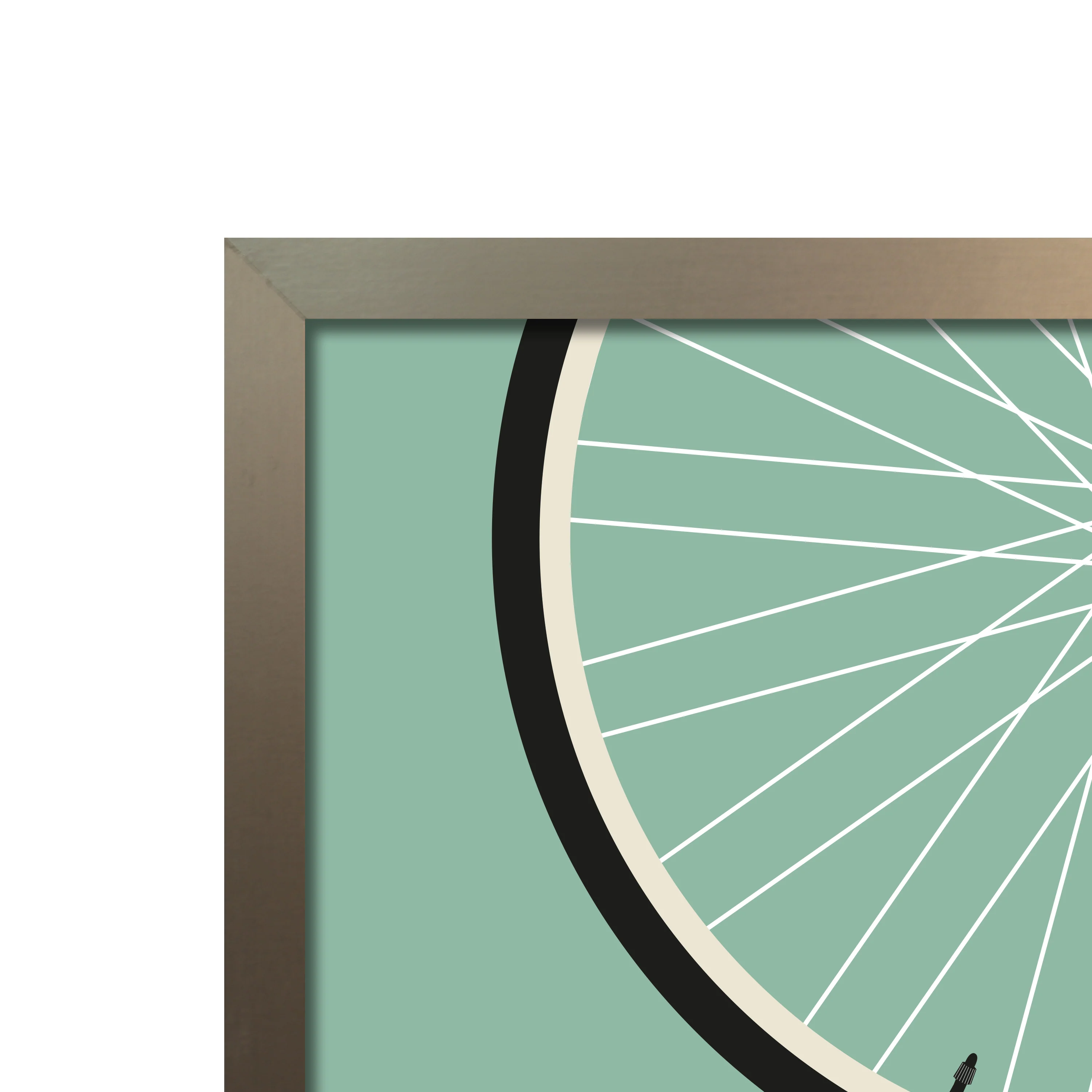Life Is Like Riding A Bicycle Kunstdruck 250 gr Papier, matt - Image 6