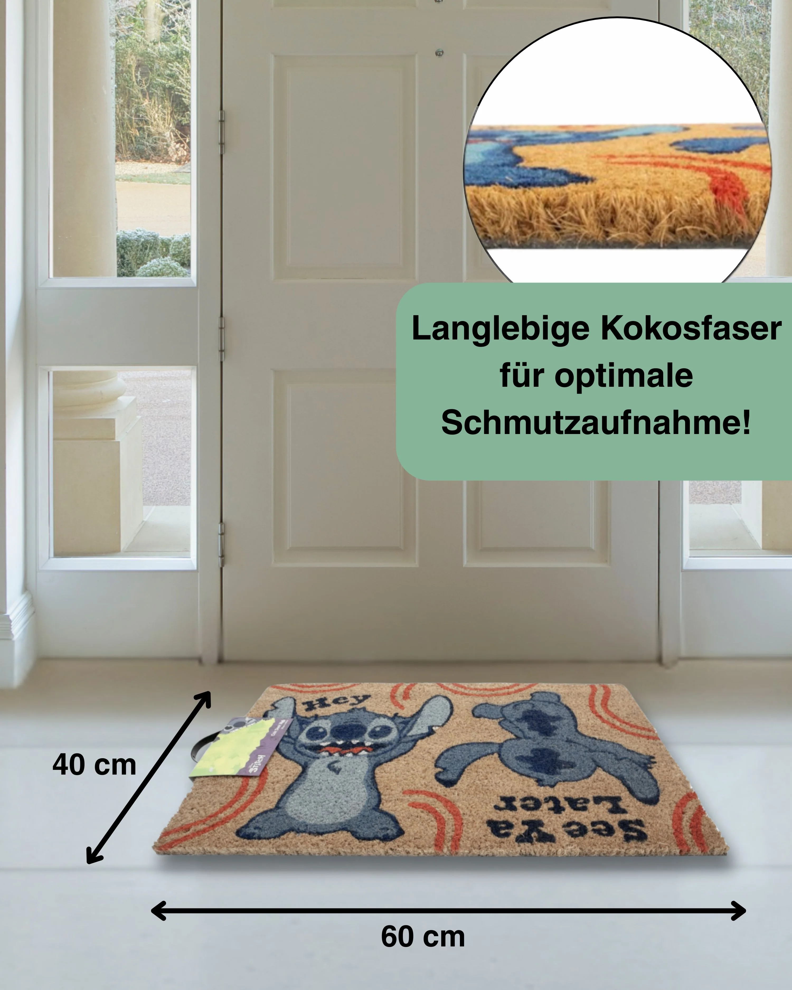 Lilo & Stitch Fußmatte Hey See Ya Later - Image 3