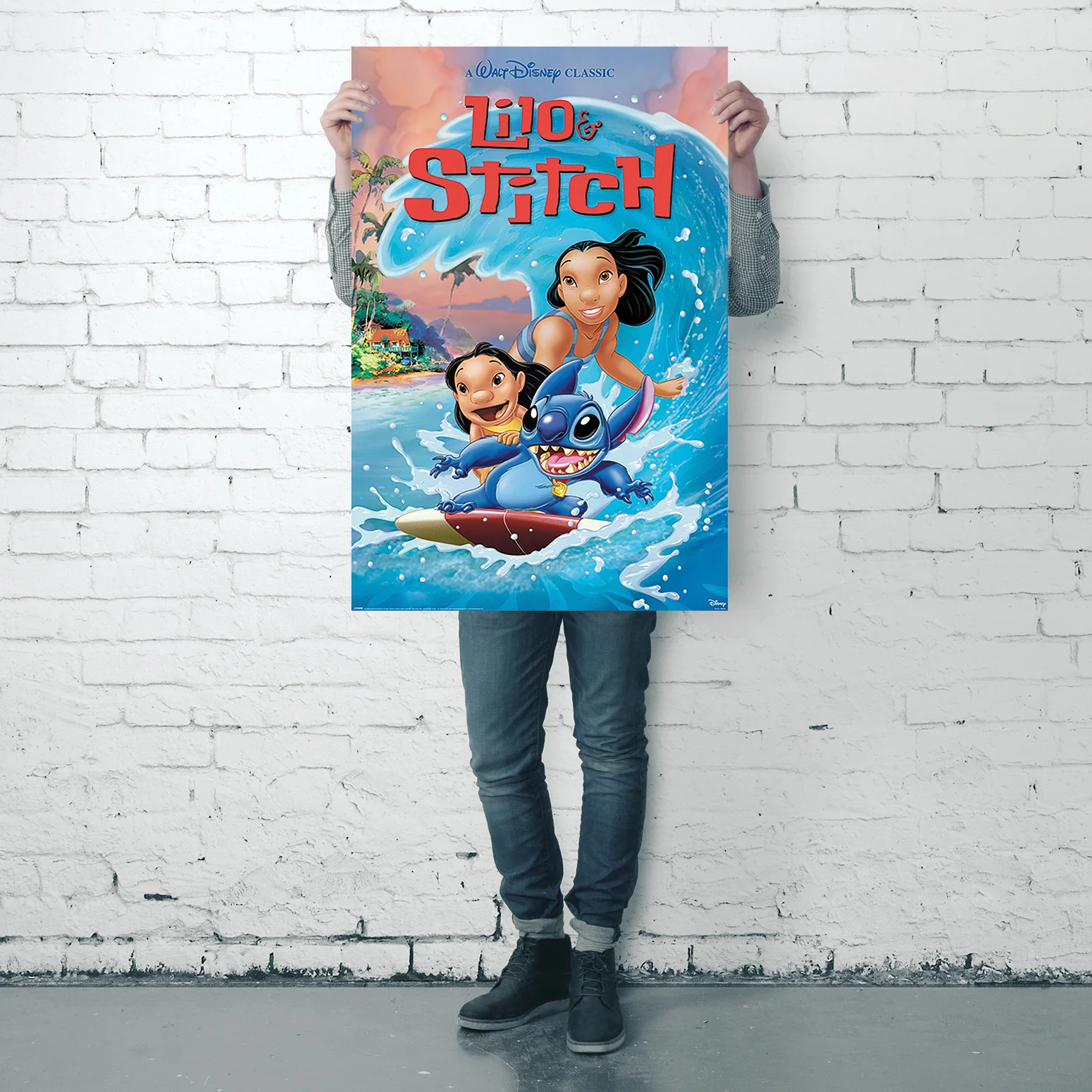 Lilo & Stitch Poster Disney Wave Surf - Image 4