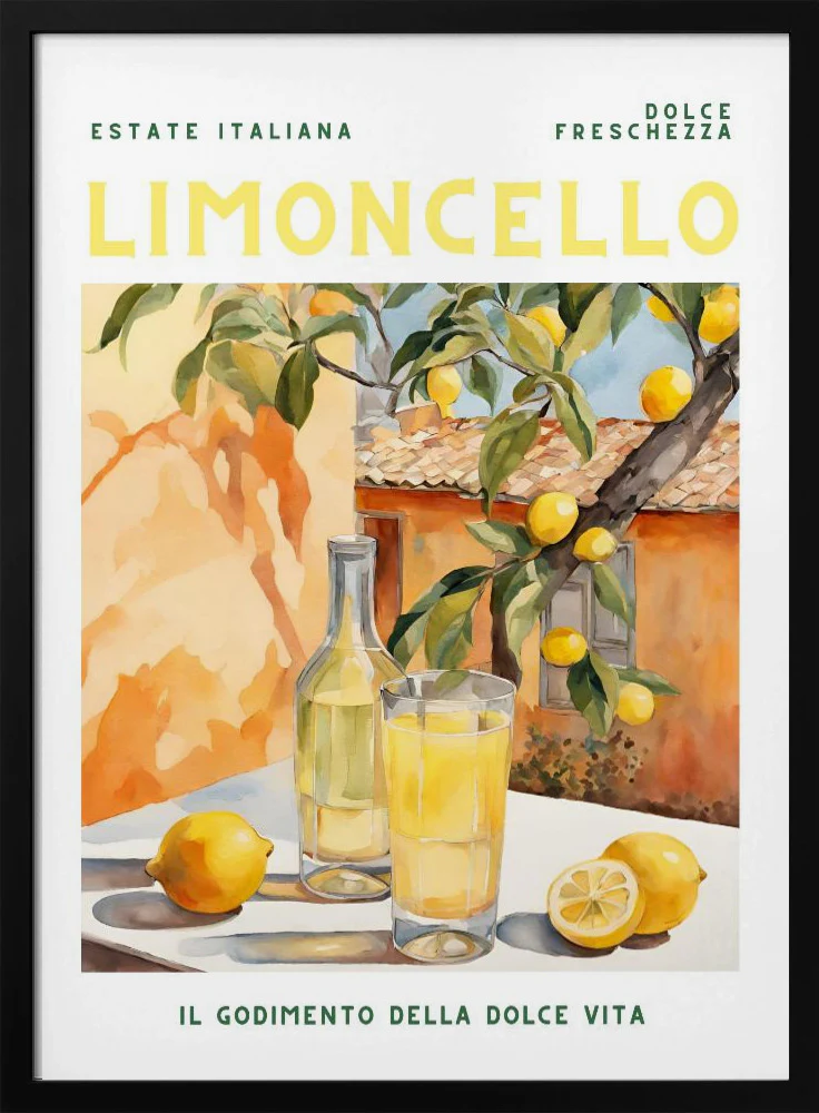 Limoncello, Aquarell, Fresh - Image 7