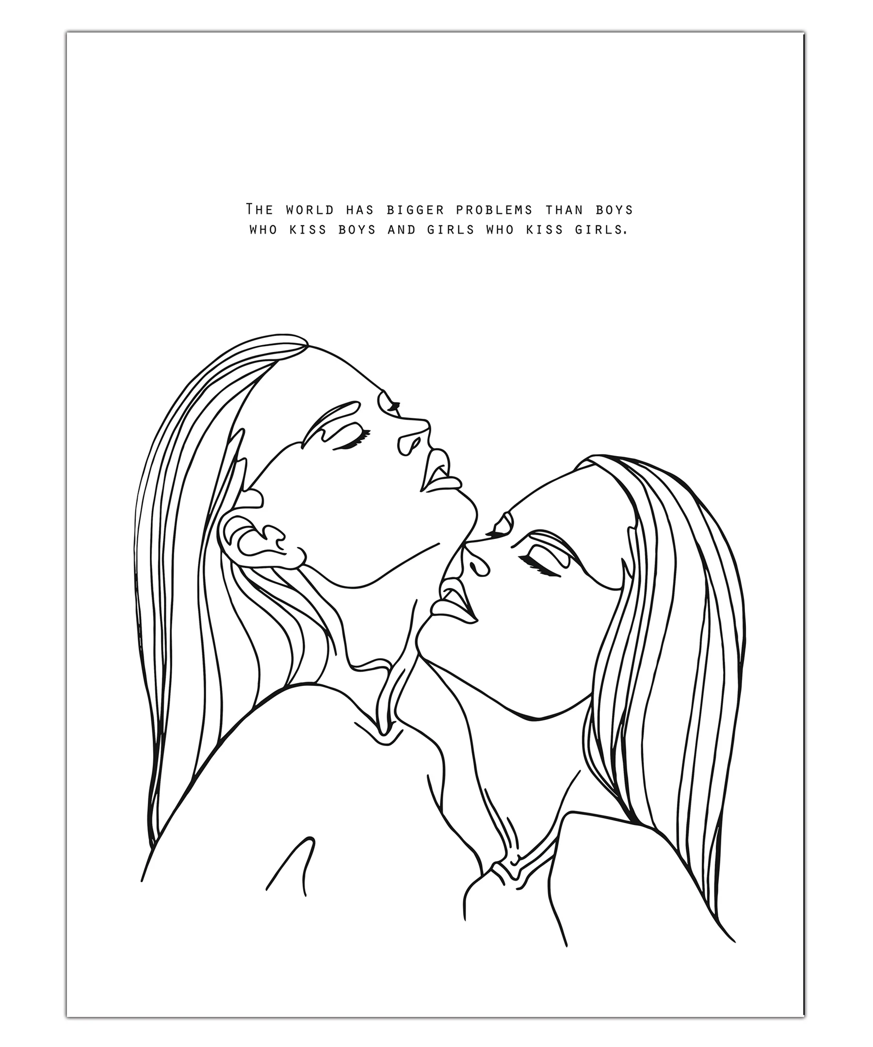 Line-Art Kunstdruck 3er-Set Madeleine - Image 5