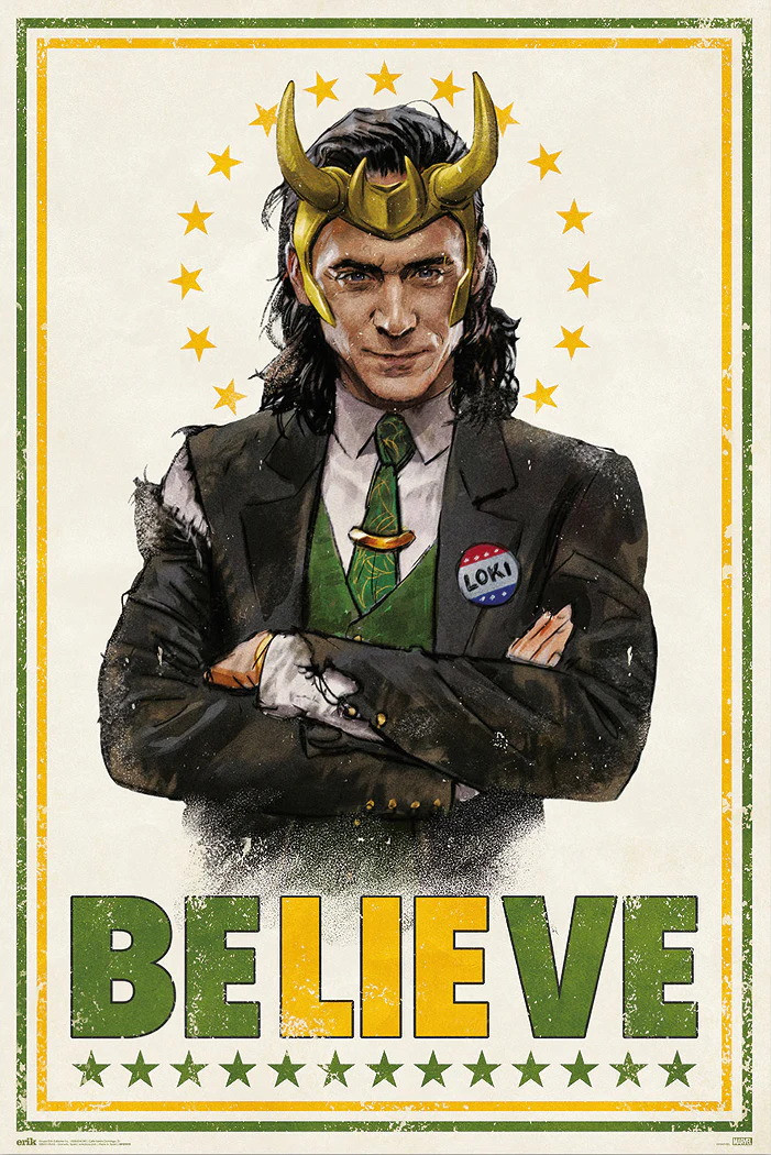 Loki Poster Believe Tom Hiddleston - Image 6