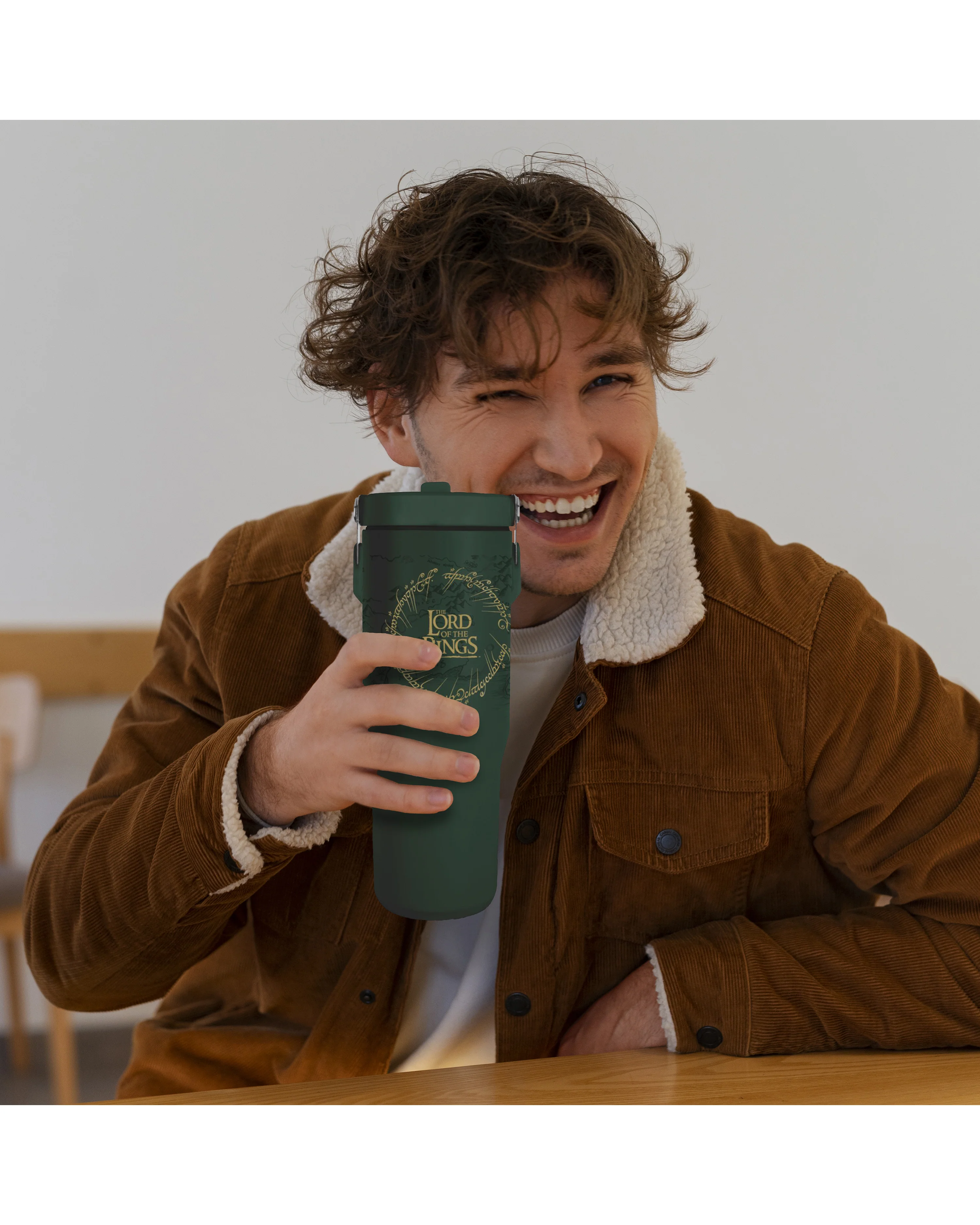 Lord of the Rings 30oz Tumbler mit Griff & Strohhalm 0,85l - Image 3
