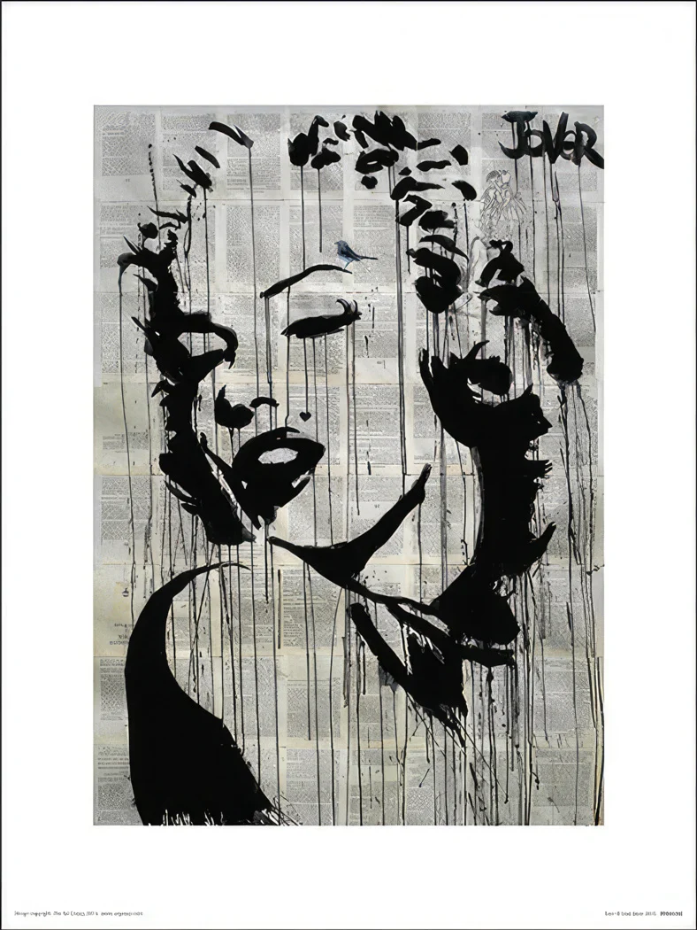 Loui Jover Kunstdruck Icon