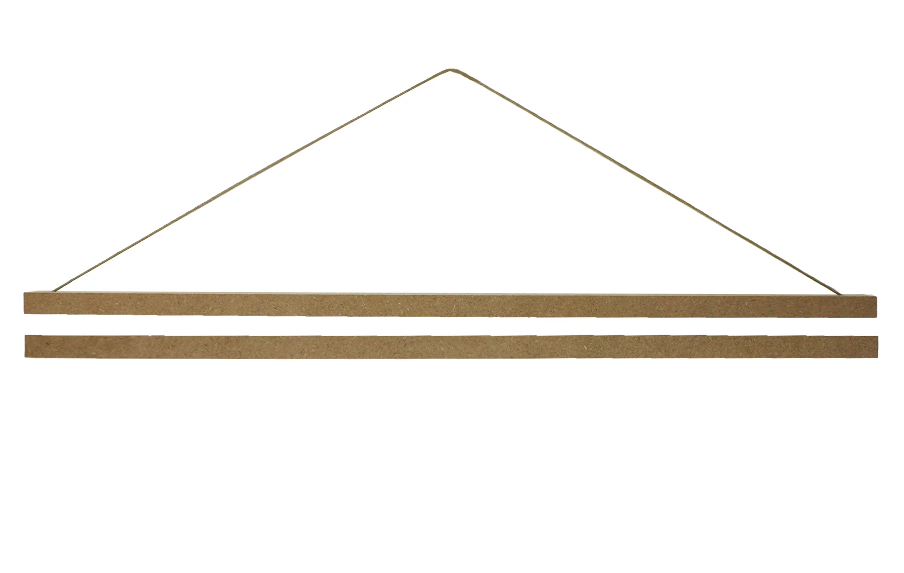 Magnetische Posterleiste 41cm Paar MDF Natur - Image 3