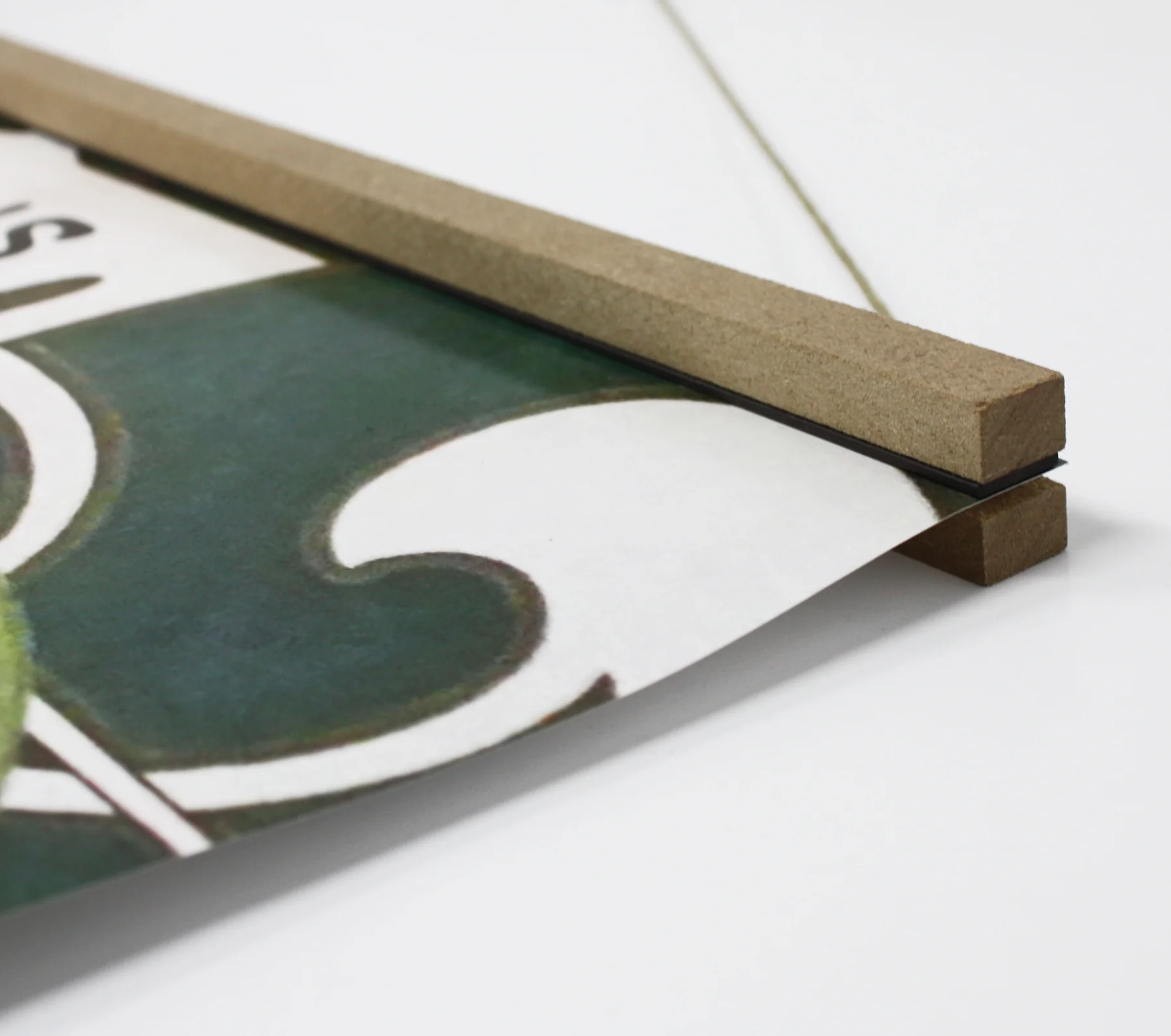 Magnetische Posterleiste 41cm Paar MDF Natur - Image 6