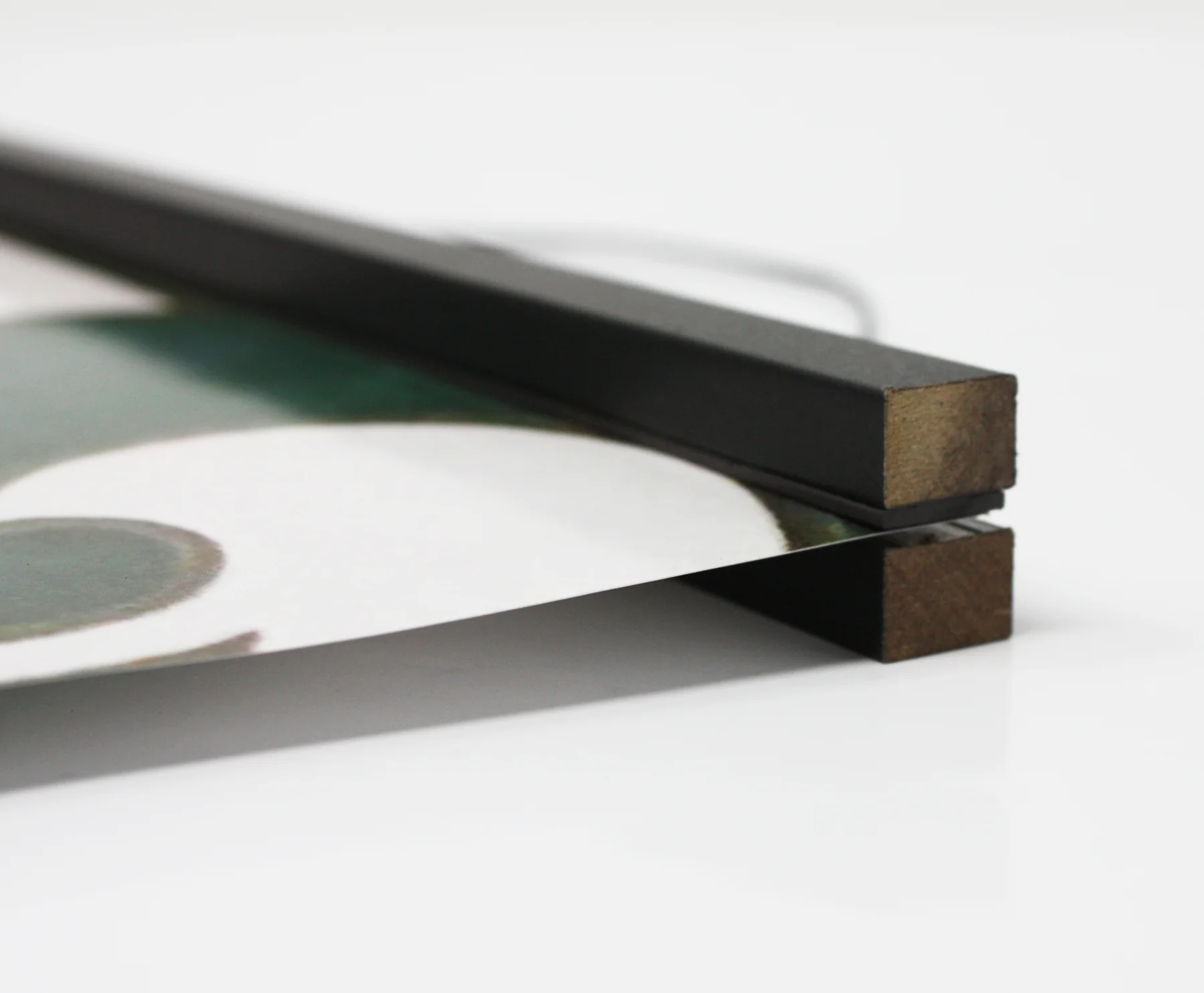 Magnetische Posterleisten 101 cm, Paar, MDF schwarz - Image 7