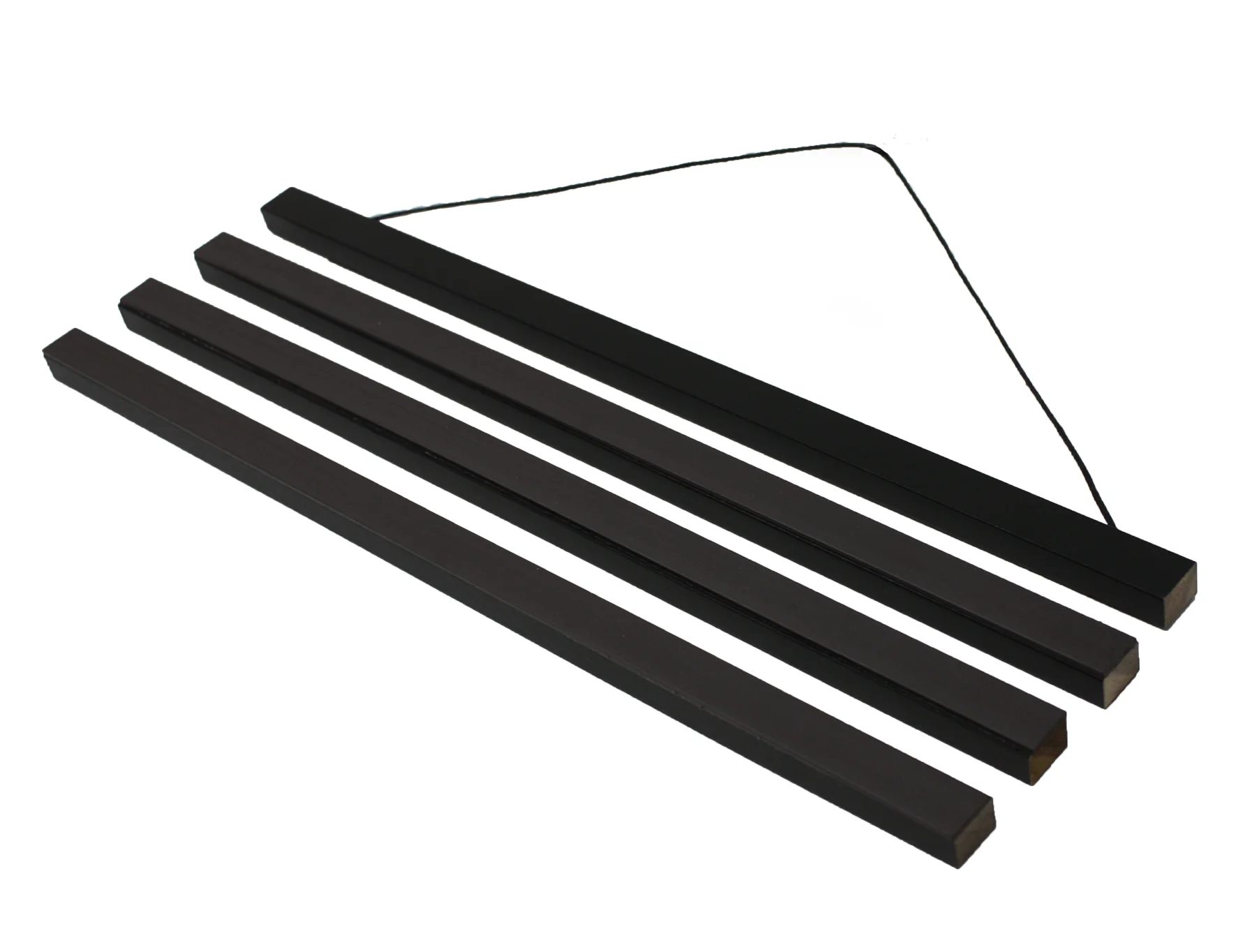 Magnetische Posterleisten 31,5 cm, Paar MDF Schwarz - Image 4