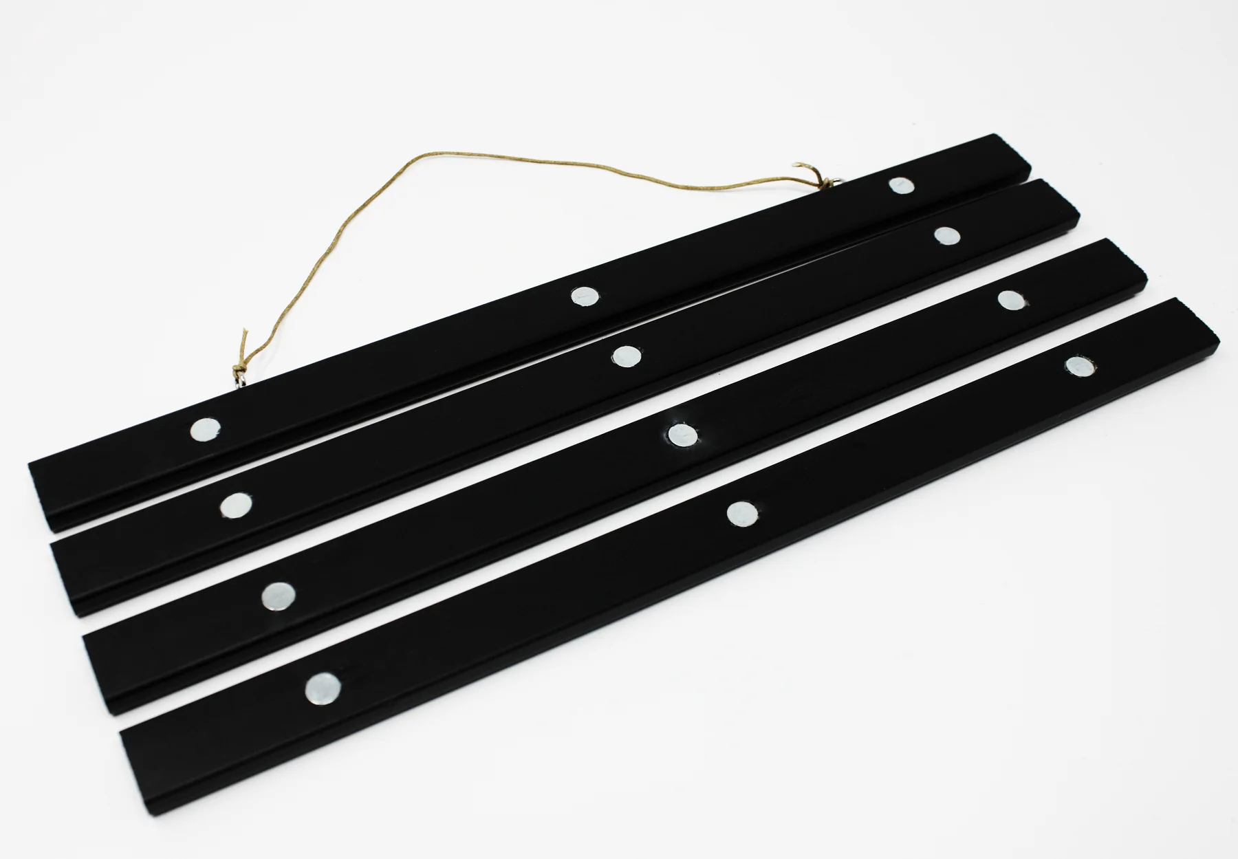 Magnetische Posterleisten 50 cm, Paar, Kunststoff schwarz - Image 4