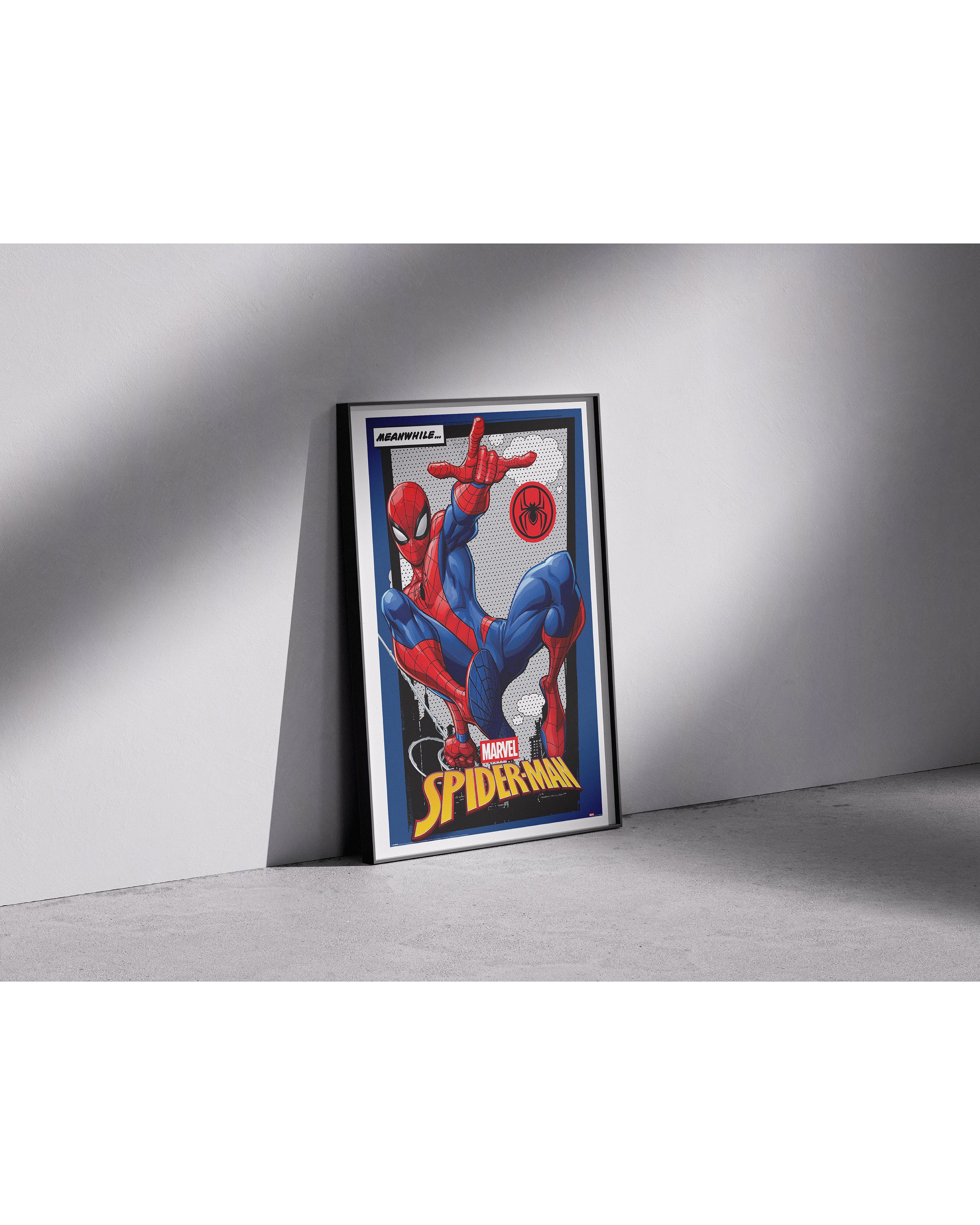 Marvel Comics Spiderman Poster "Meanwhile..." | 61x91,5 cm - Image 4