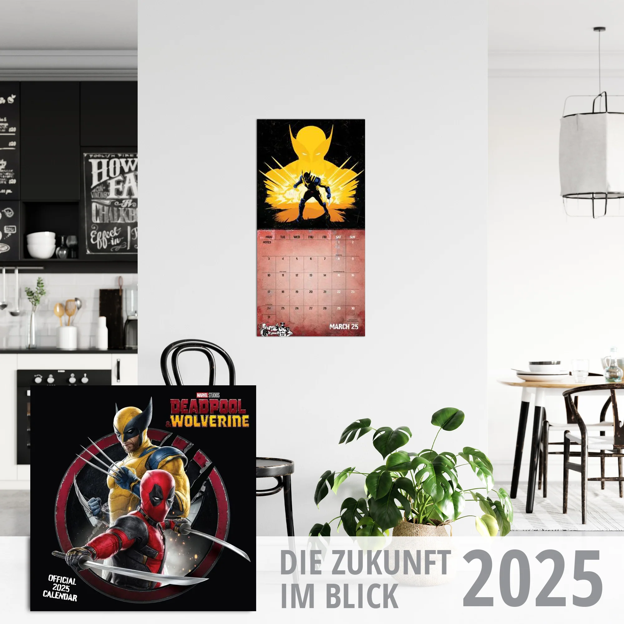 Marvel Deadpool Kalender 2025 Deadpool & Wolverine - Image 3
