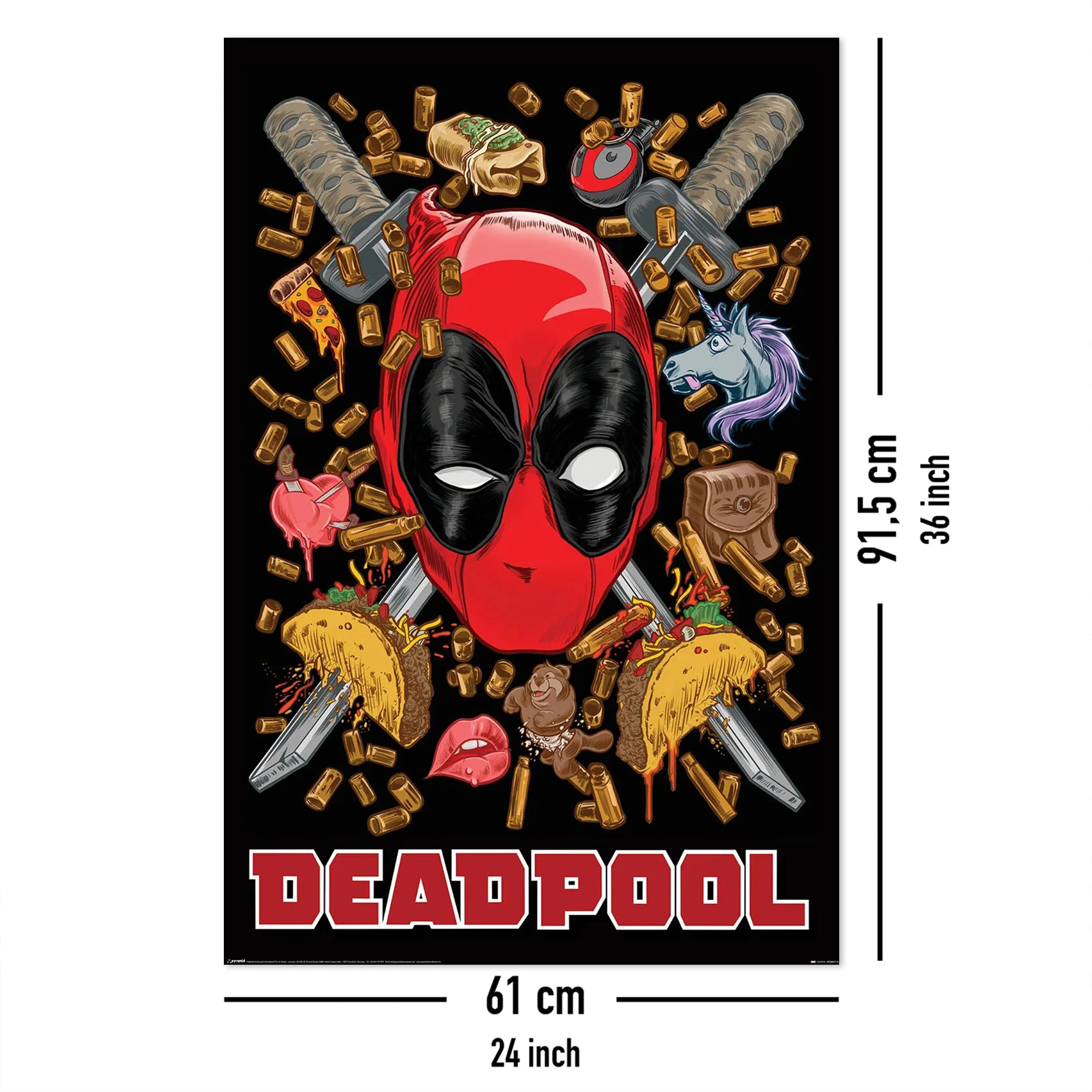 Marvel Deadpool Poster Chimichanga - Image 6
