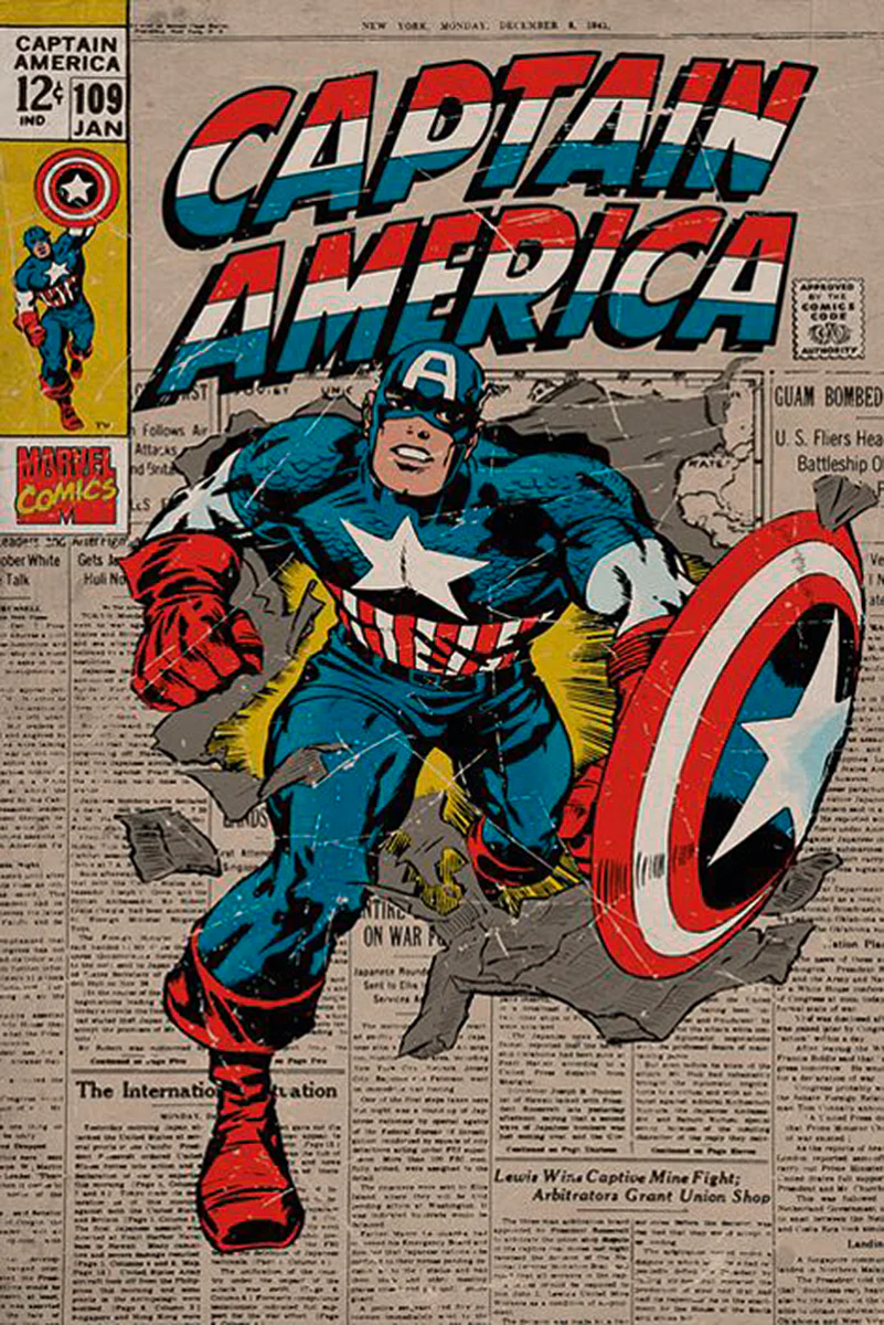 Marvel Retro Poster Set - Image 4