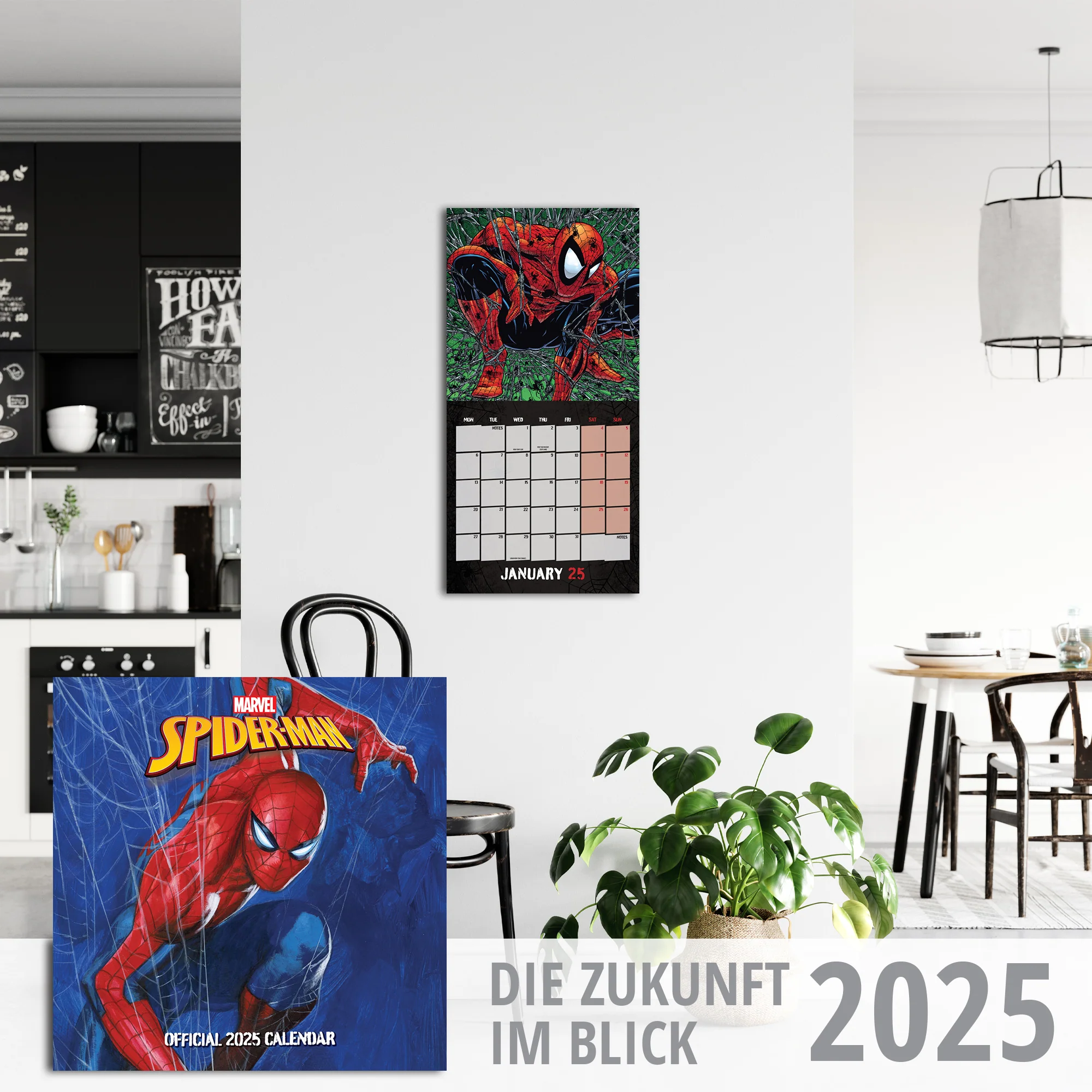 Marvel Spiderman Kalender 2025 inkl. Miniposter - Image 3