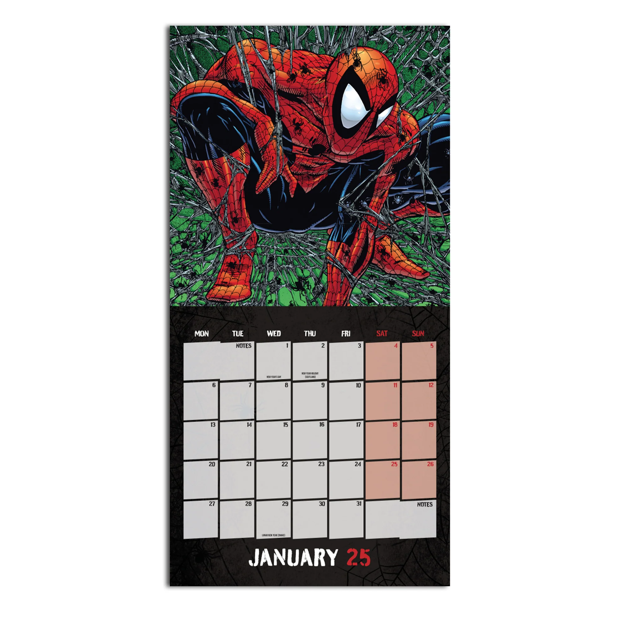 Marvel Spiderman Kalender 2025 inkl. Miniposter - Image 4