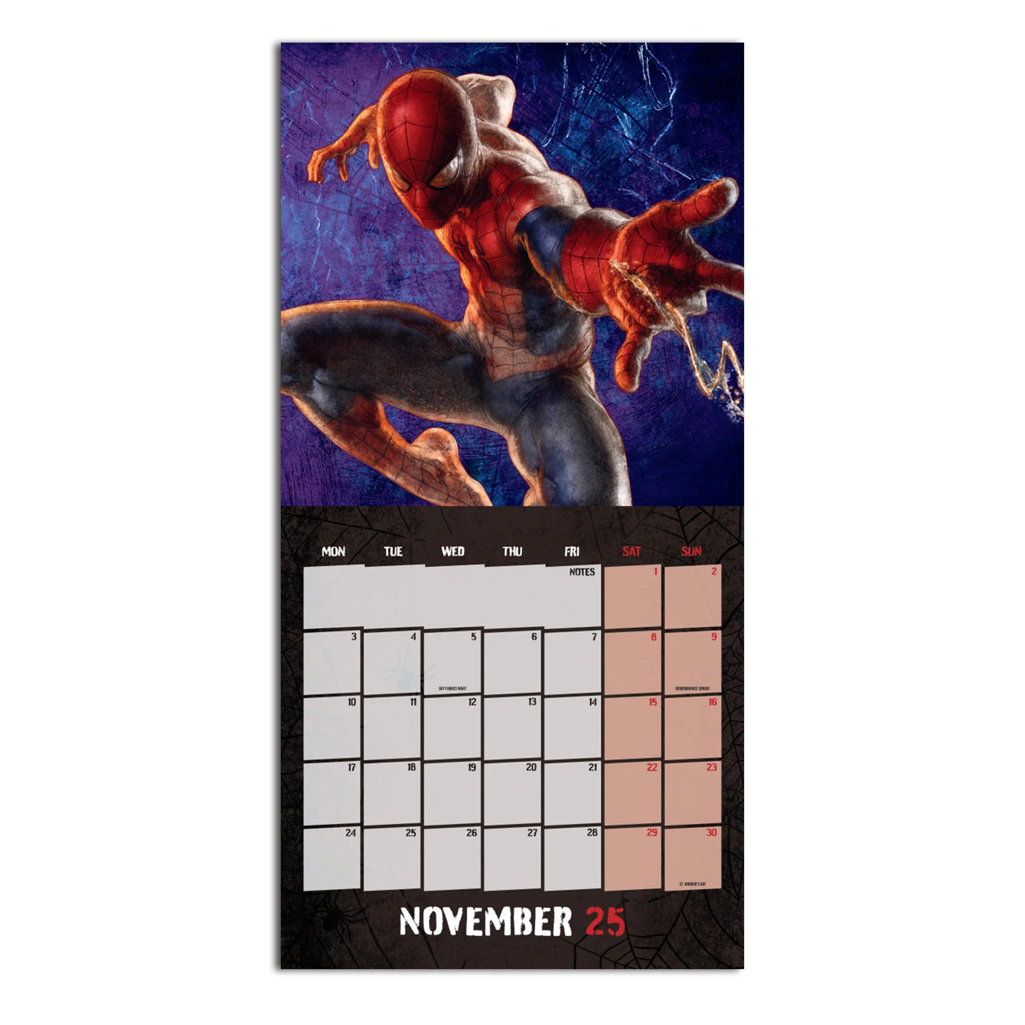 Marvel Spiderman Kalender 2025 inkl. Miniposter - Image 5