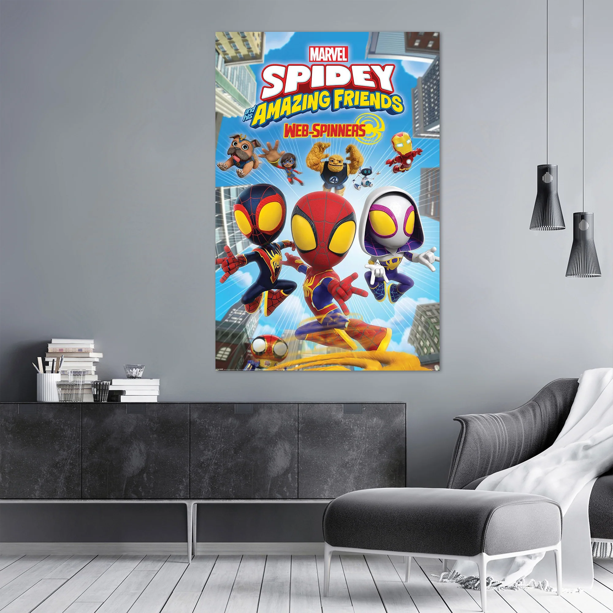 Marvel Spidey And His Amazing Friends Poster Web-Spinners - Image 4