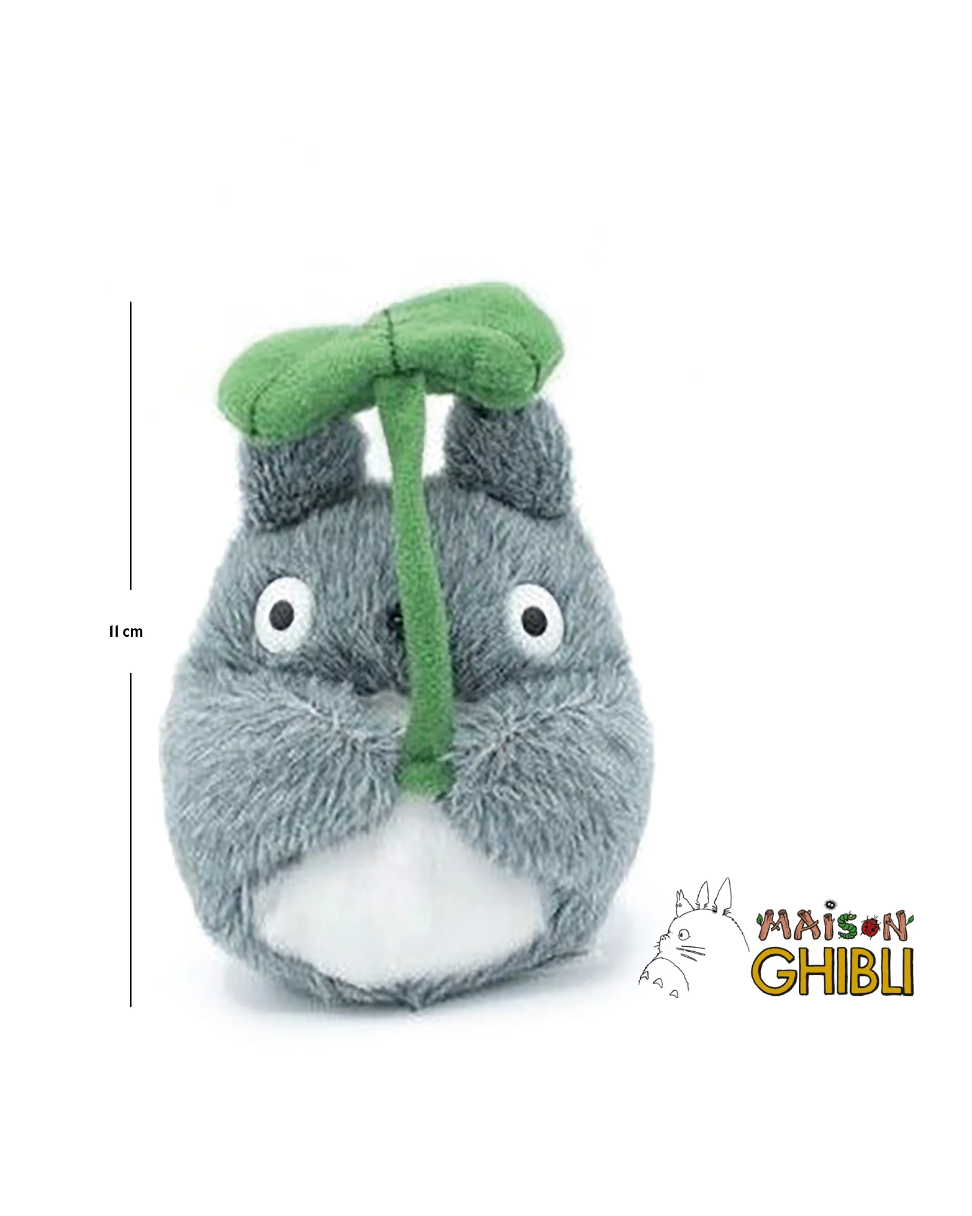 Mein Nachbar Totoro Plüschfigur Totoro mit Blatt - Image 4