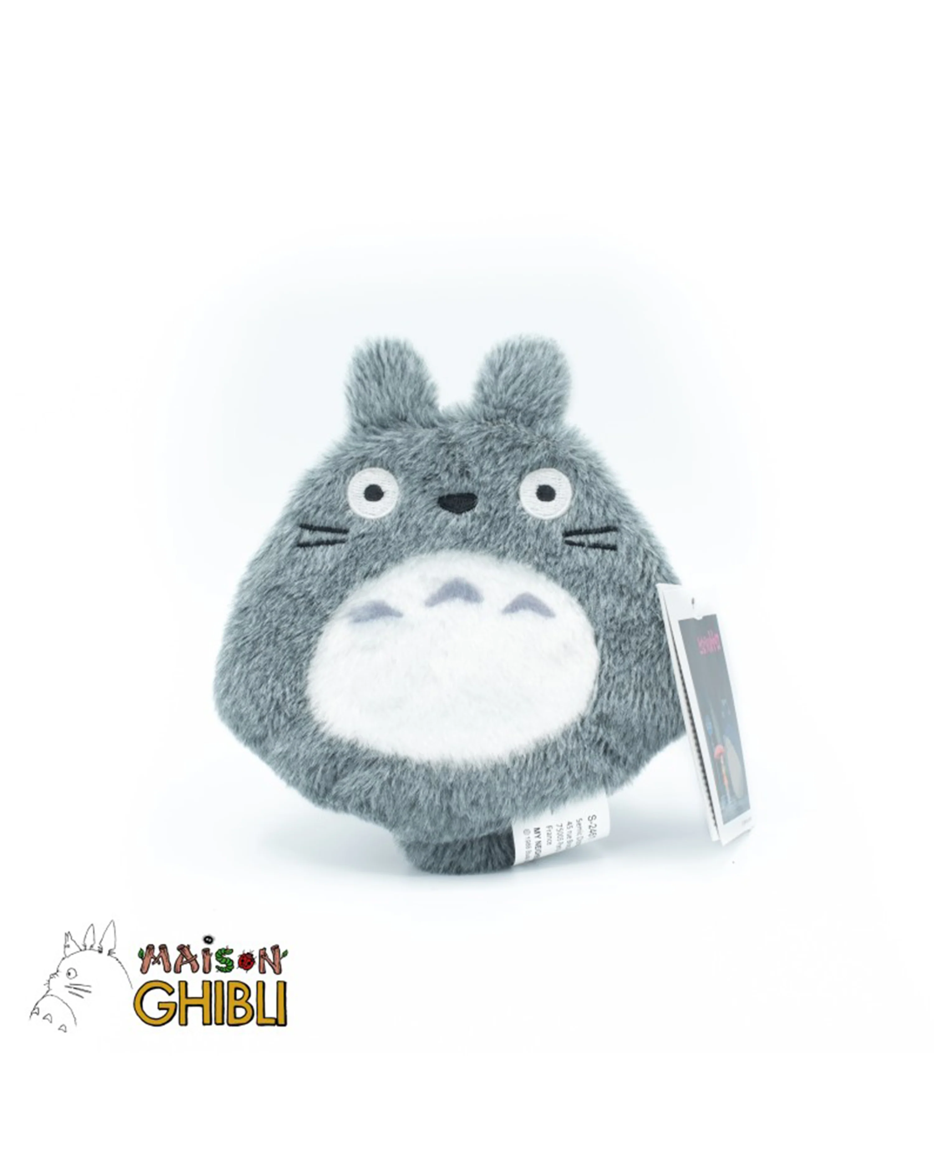 Mein Nachbar Totoro - Plüschgeldbeutel Totoro grau - 13 x 12 cm