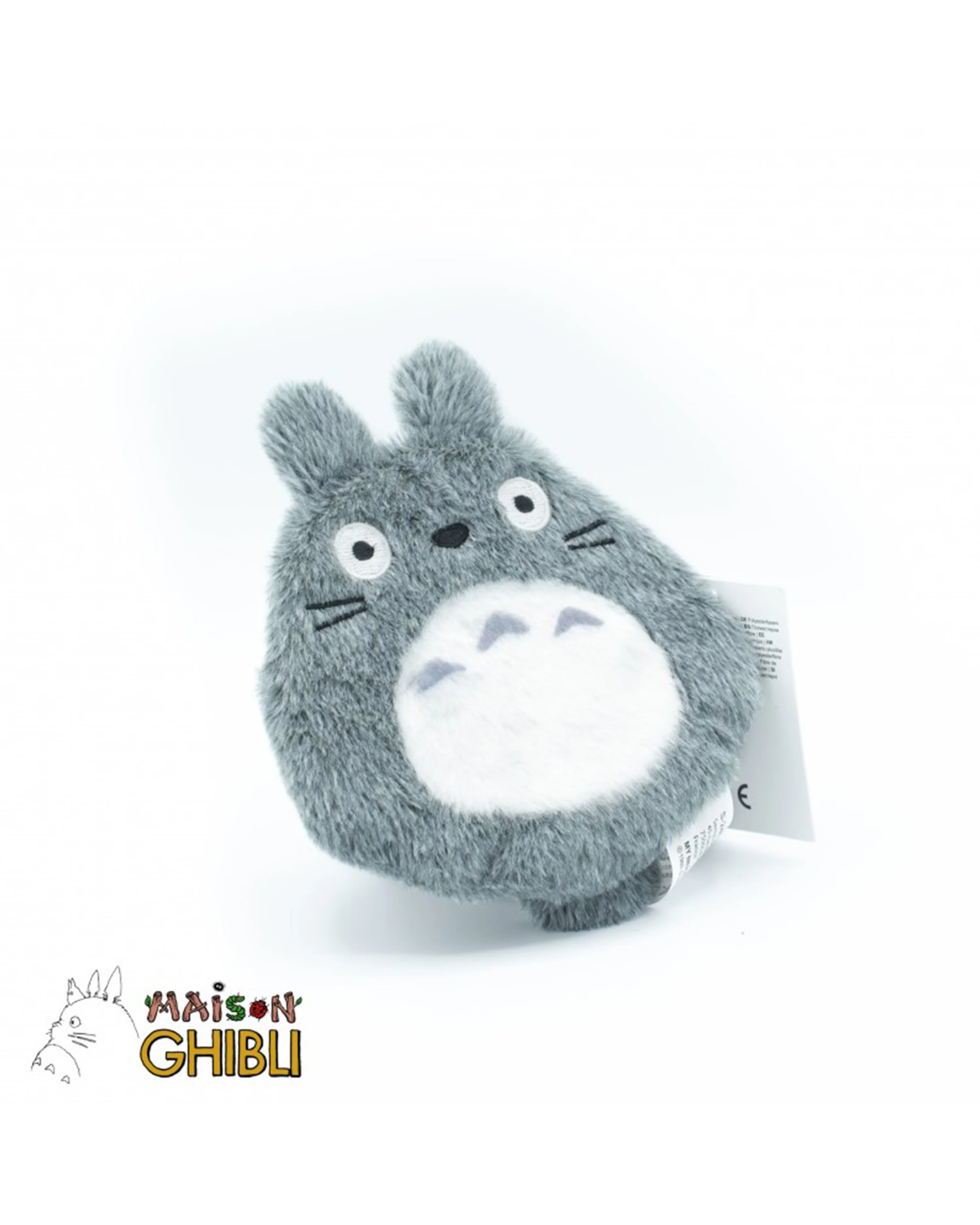 Mein Nachbar Totoro - Plüschgeldbeutel Totoro grau - 13 x 12 cm - Image 4