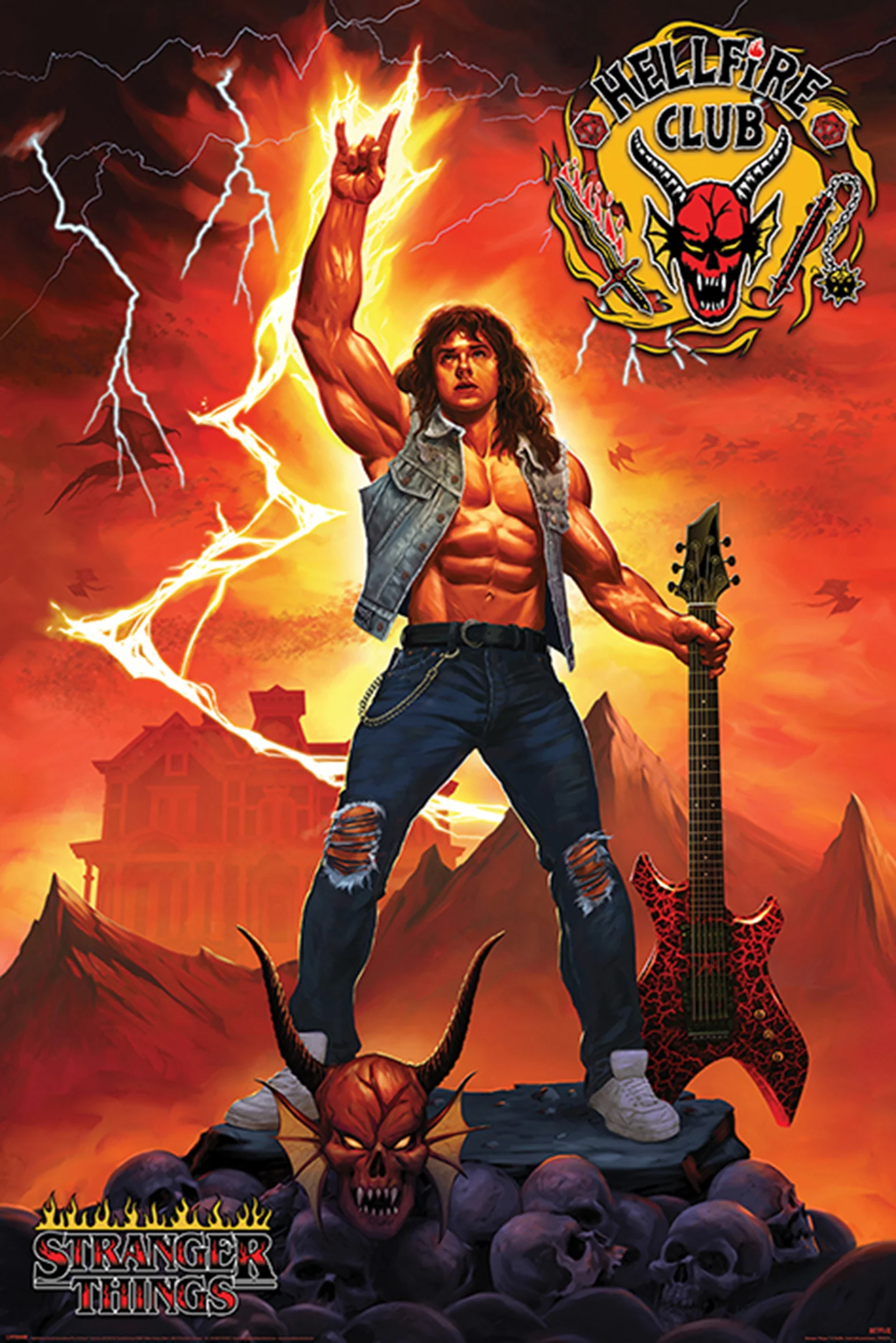 Metallica& Eddie Munson Poster 2-er Set - Image 3