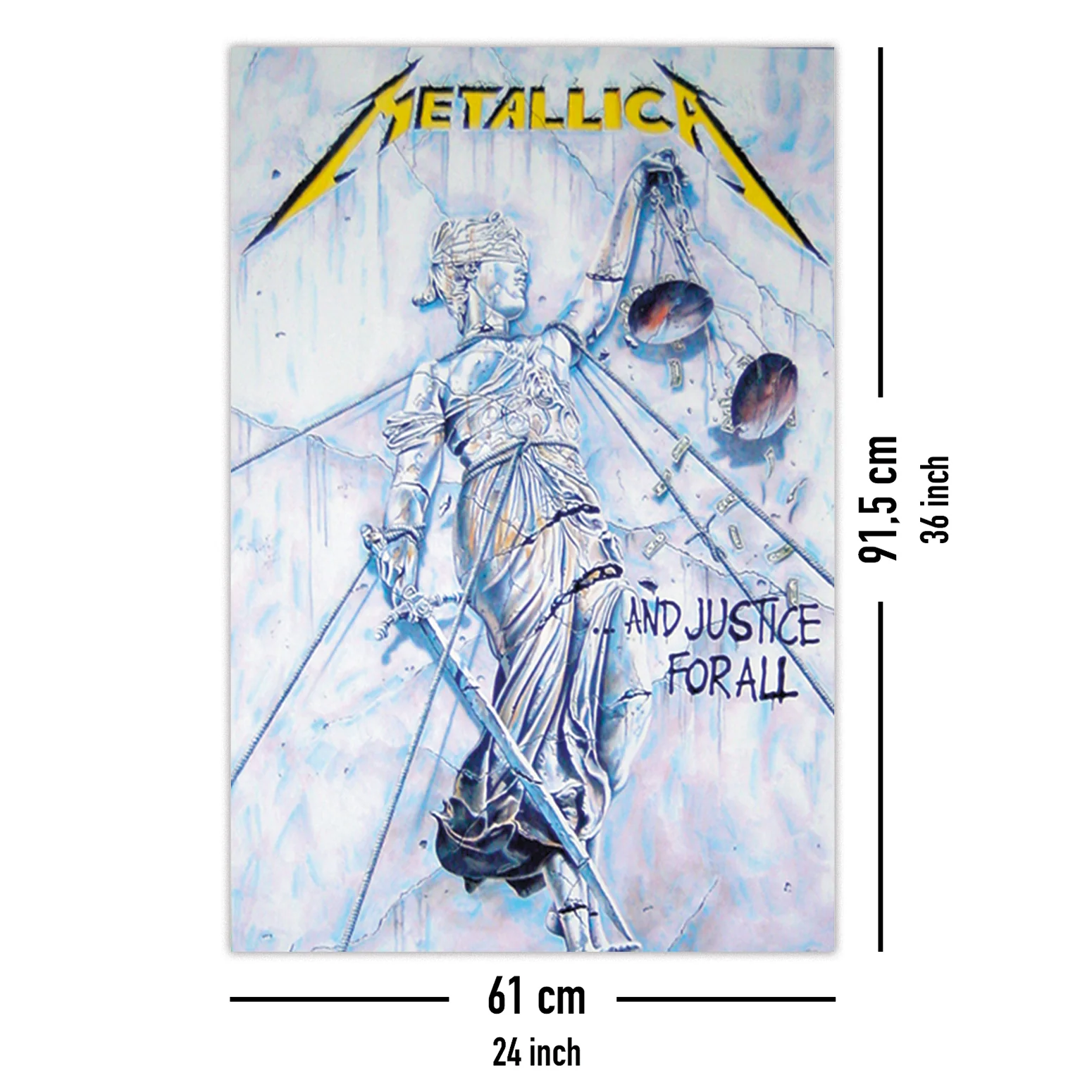 Metallica Poster And Justice For All - Image 10