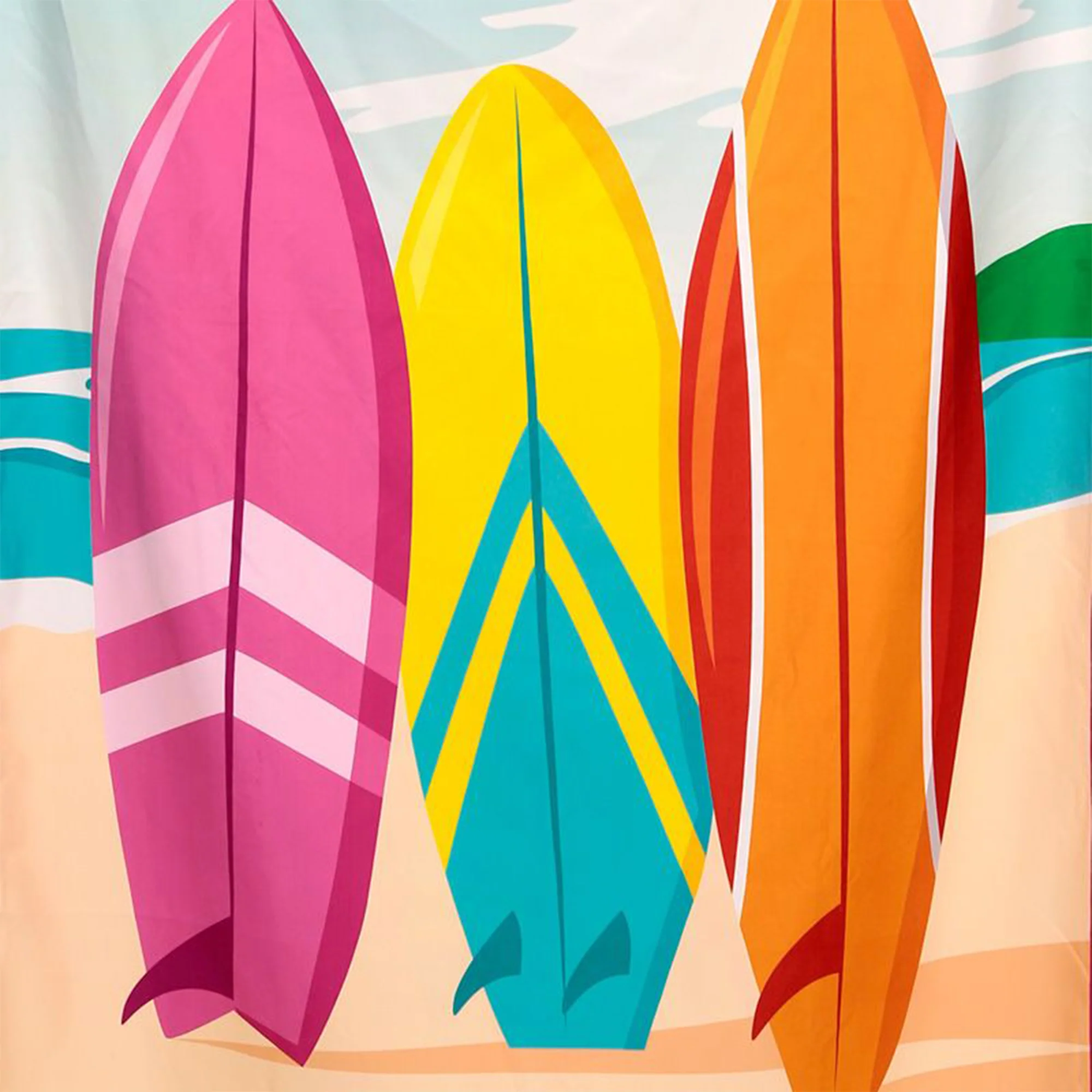 Mikrofaser Strandtuch Beach Life Surf - Image 3