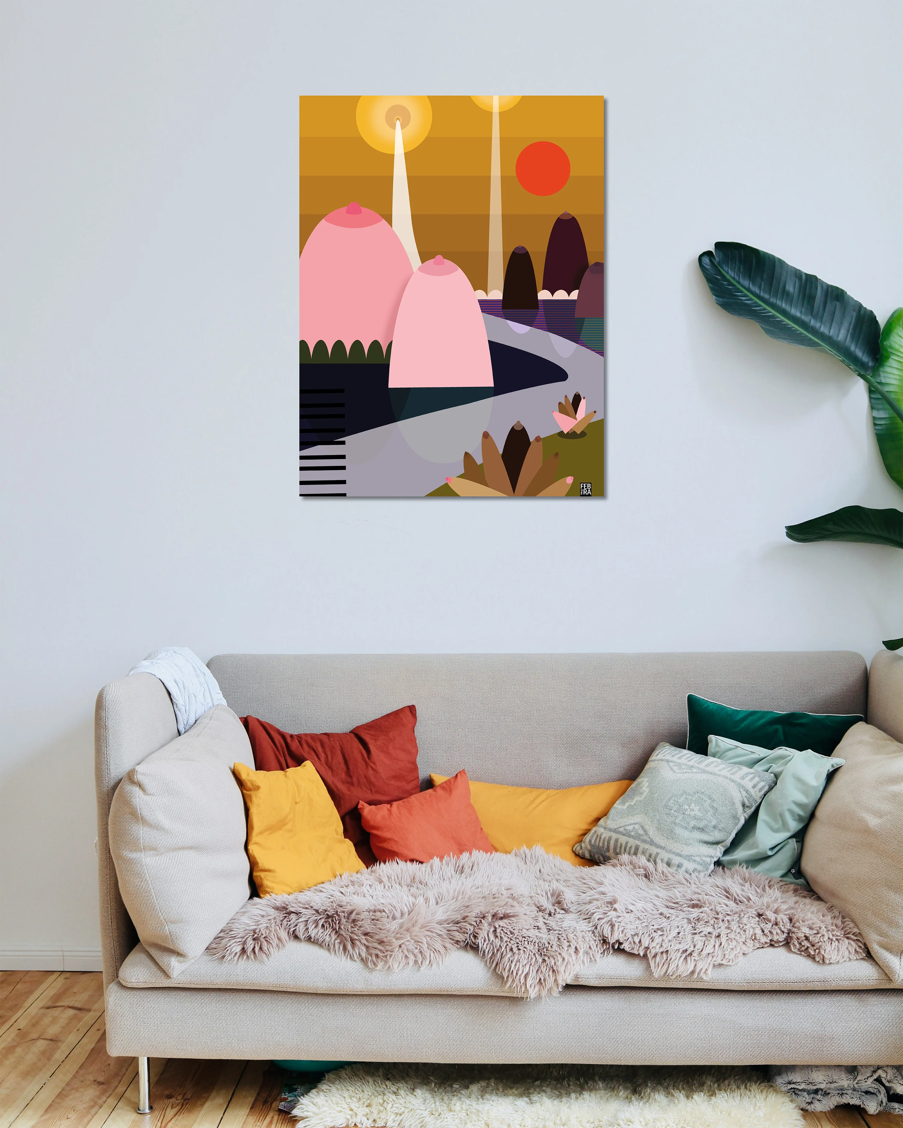 Land Of Milk & Honey Kunstdruck - Image 2