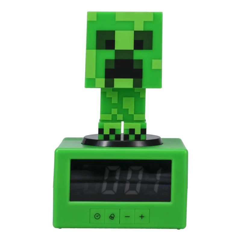 Minecraft Creeper Icon Alarm Clock Digitaluhr Wecker - Image 3