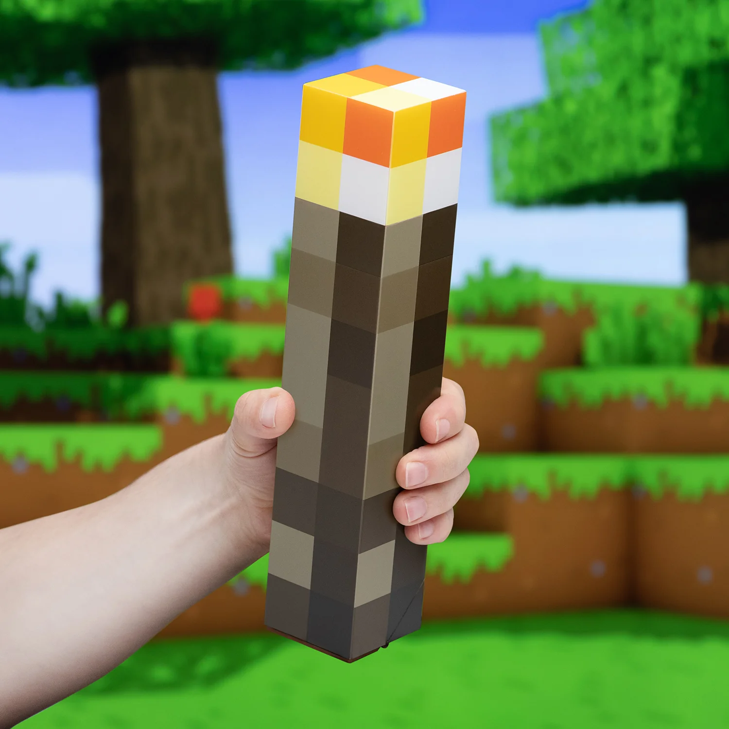Minecraft Fackellampe Torch light, Tisch -und Wandleuchte - Image 7