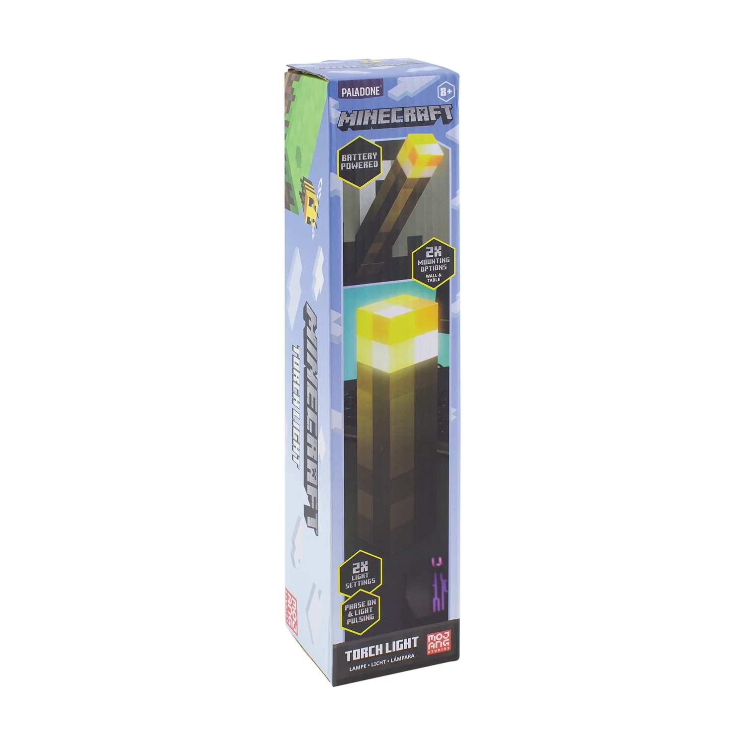 Minecraft Fackellampe Torch light, Tisch -und Wandleuchte - Image 9