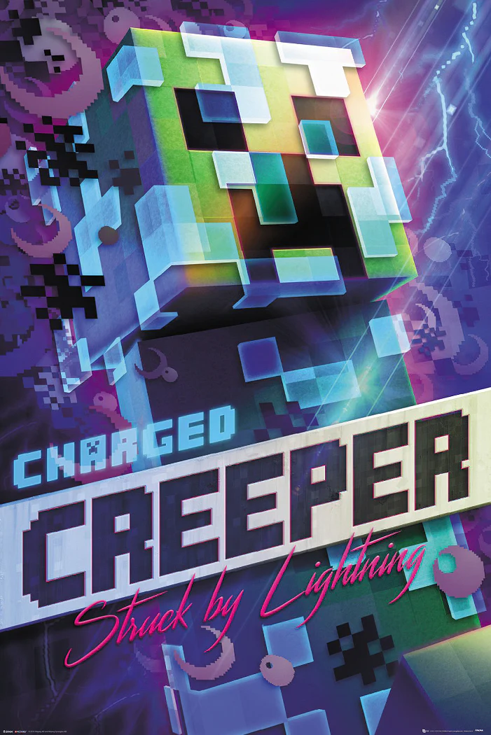 Minecraft Poster Charged Creeper - Image 6