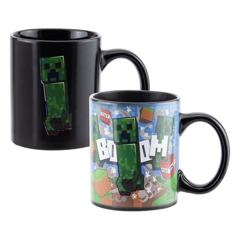 Minecraft Thermoeffekt-Tasse Creeper - Image 3