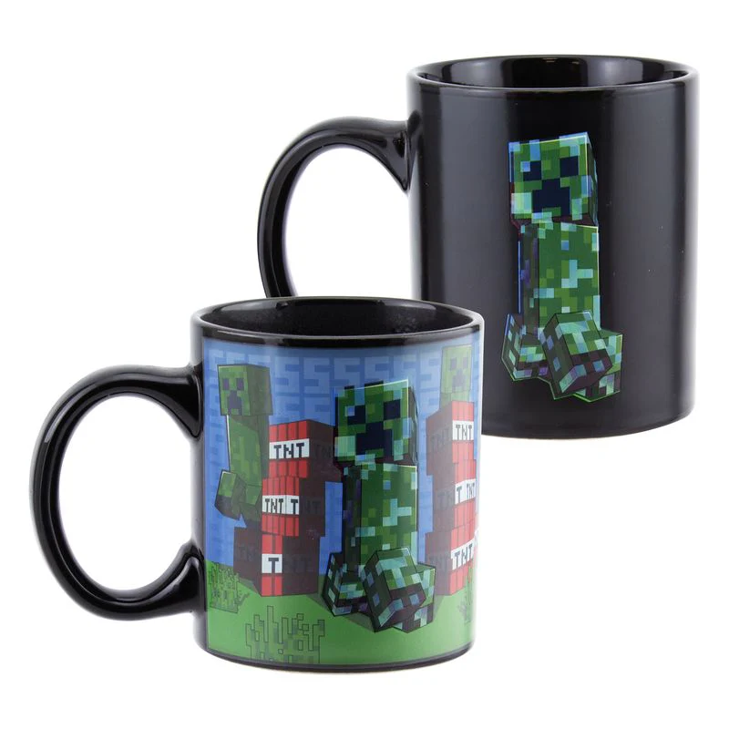 Minecraft Thermoeffekt-Tasse Creeper - Image 4