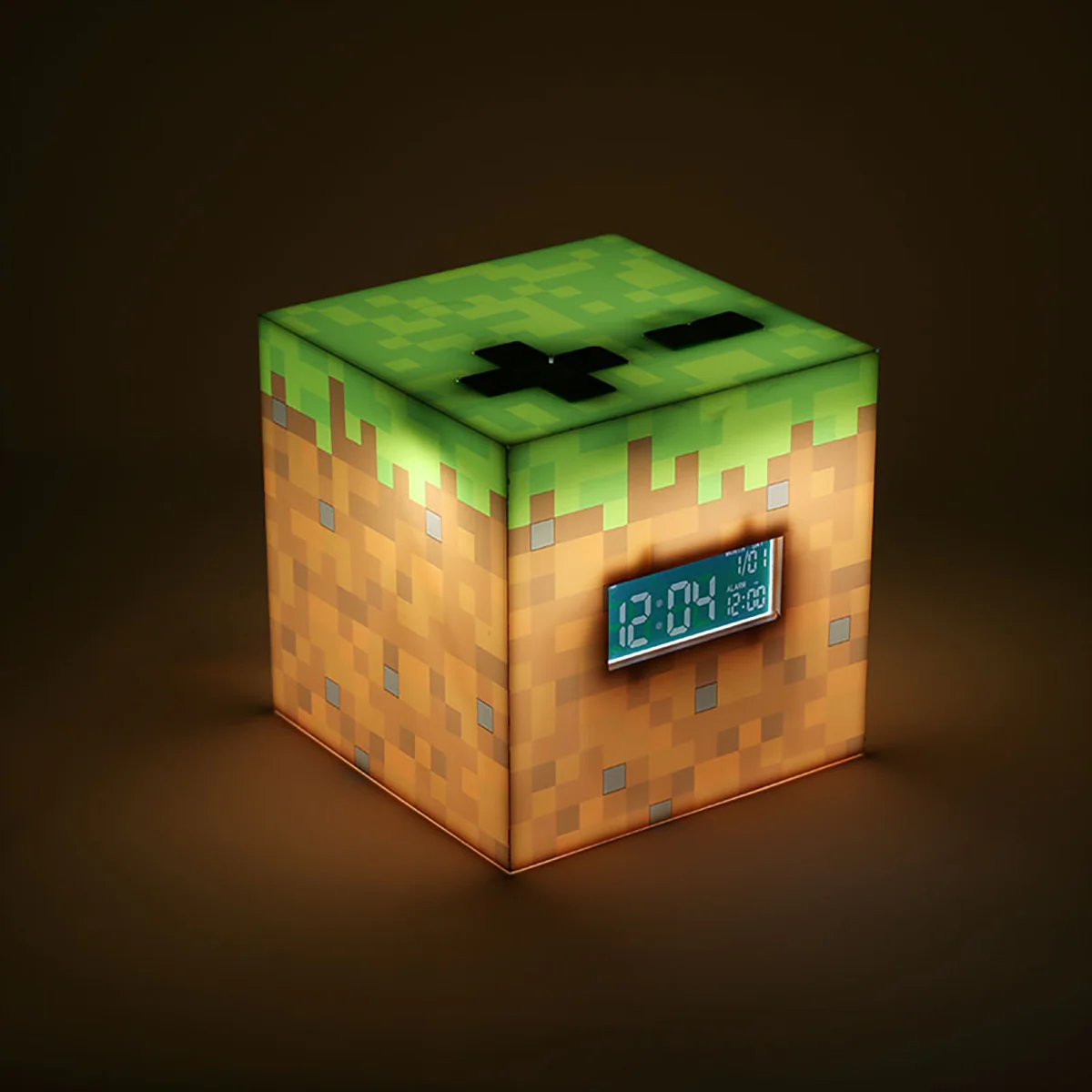 Minecraft Wecker Sunrise-Musik Grasblock Sound & Light (USB) - Image 3