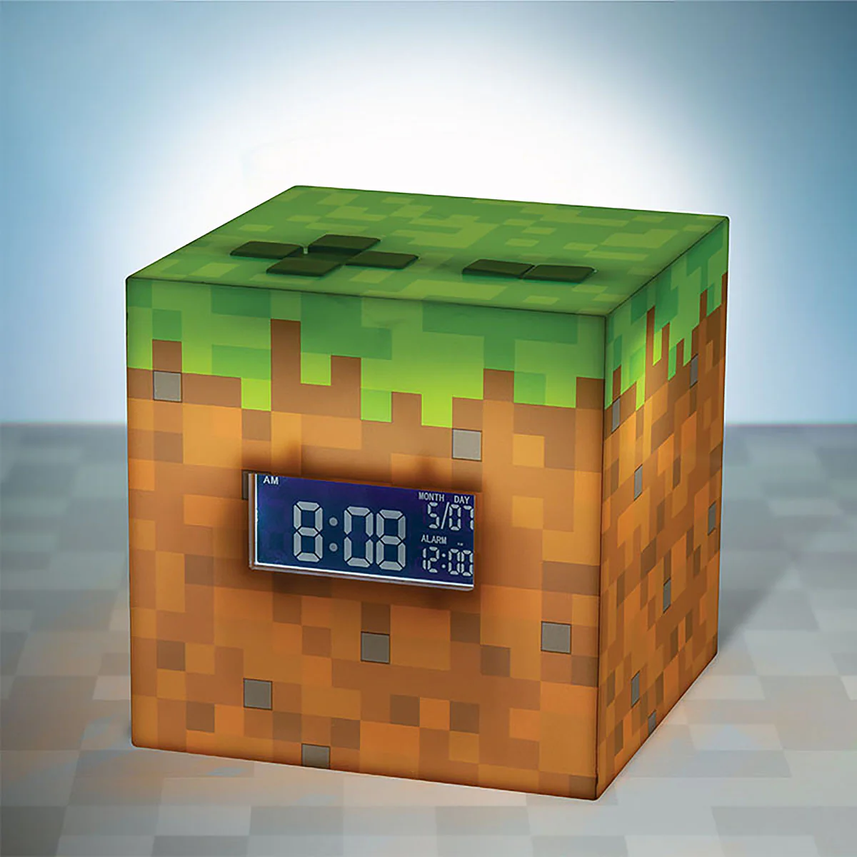 Minecraft Wecker Sunrise-Musik Grasblock Sound & Light (USB) - Image 4