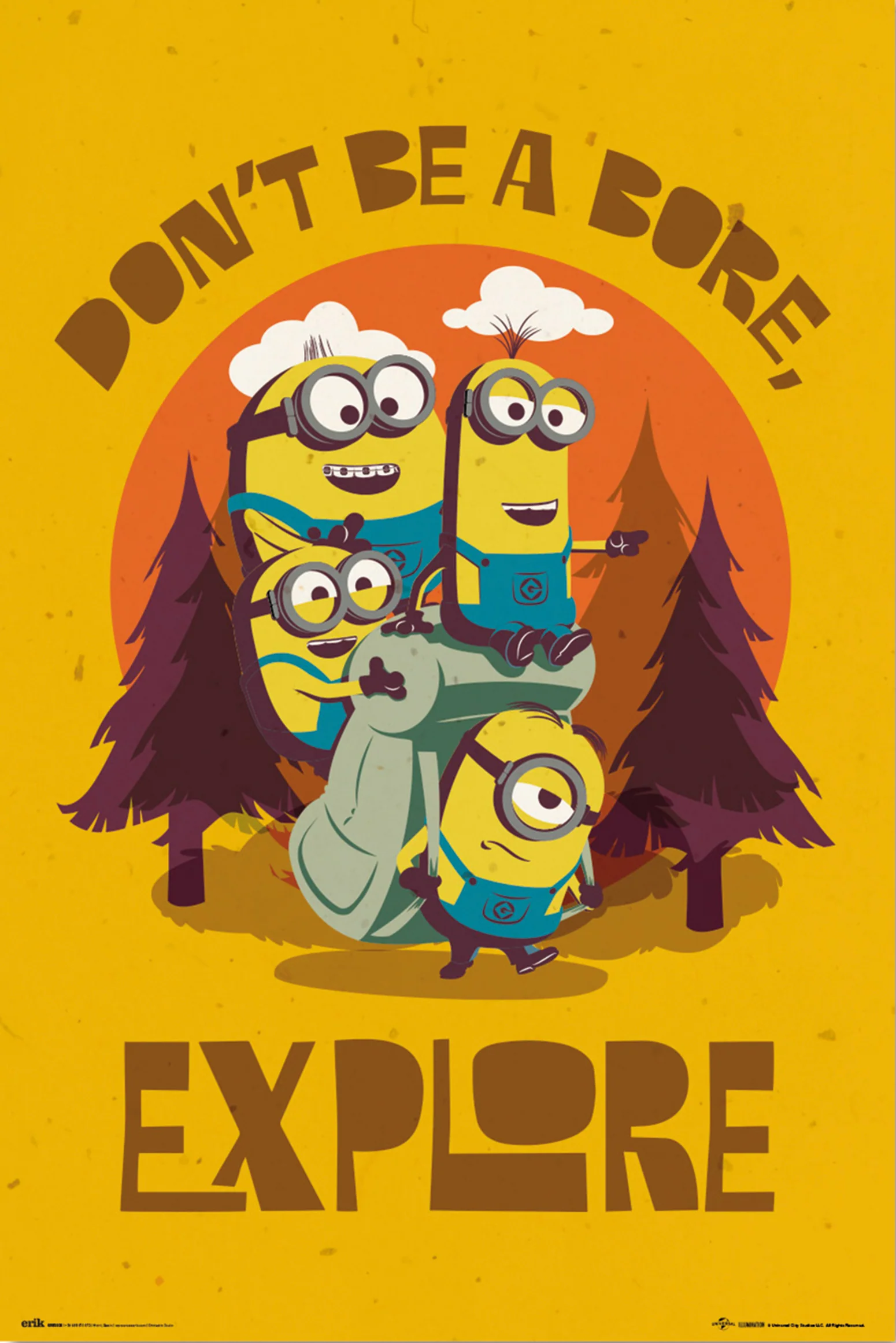 Minions 2 Poster Auf der Suche nach dem Mini-Boss