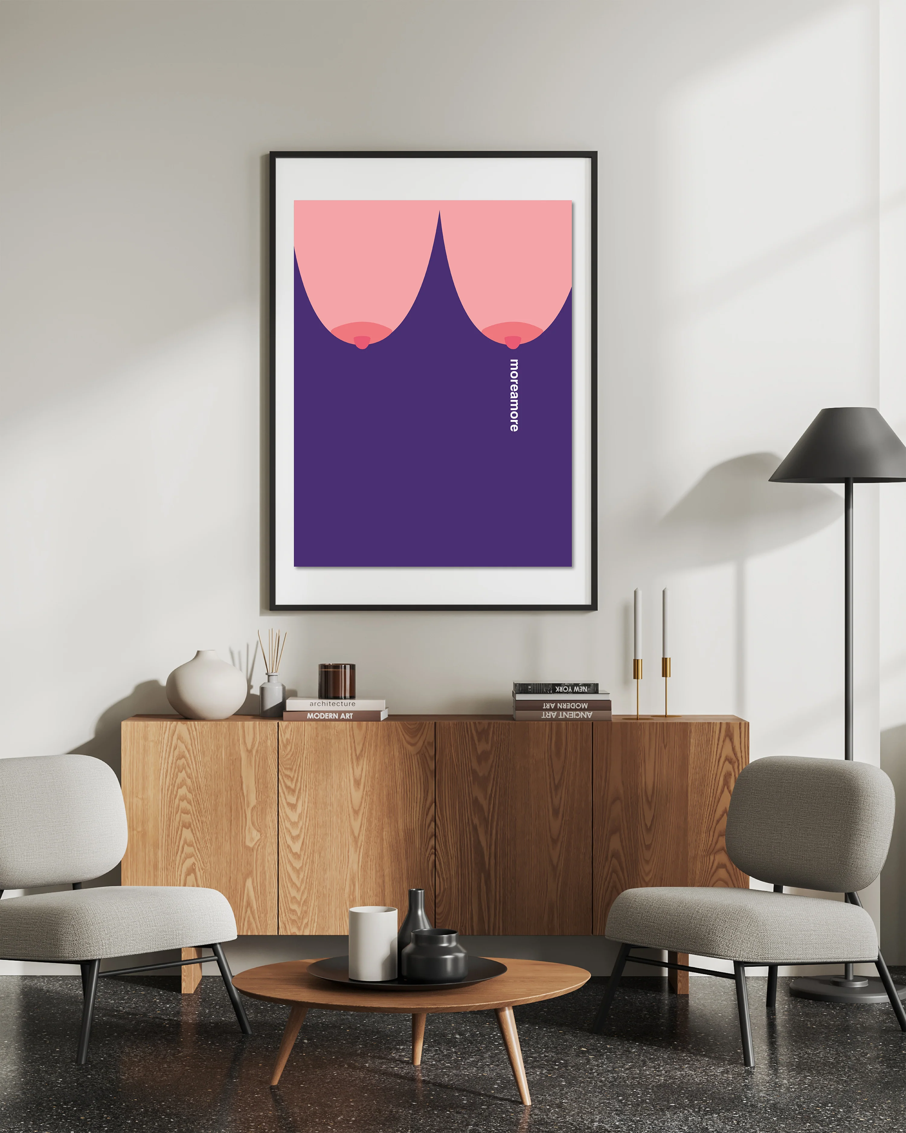 More Amore Kunstdruck Boobs - Image 3