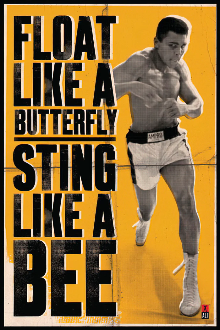 Muhammad Ali 'Float and Sting' Poster - Image 5