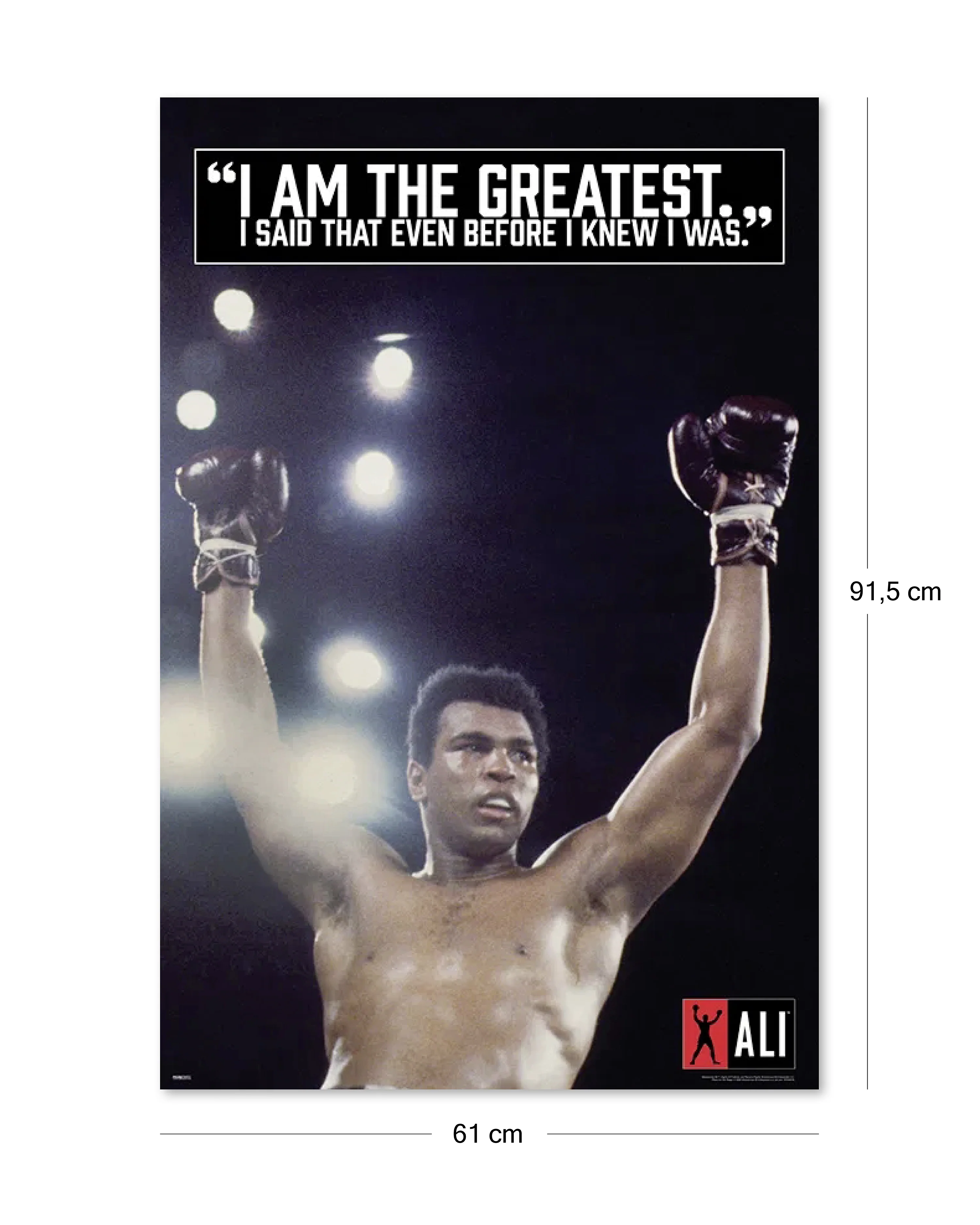 Muhammad Ali Poster I Am The Greatest - Image 7