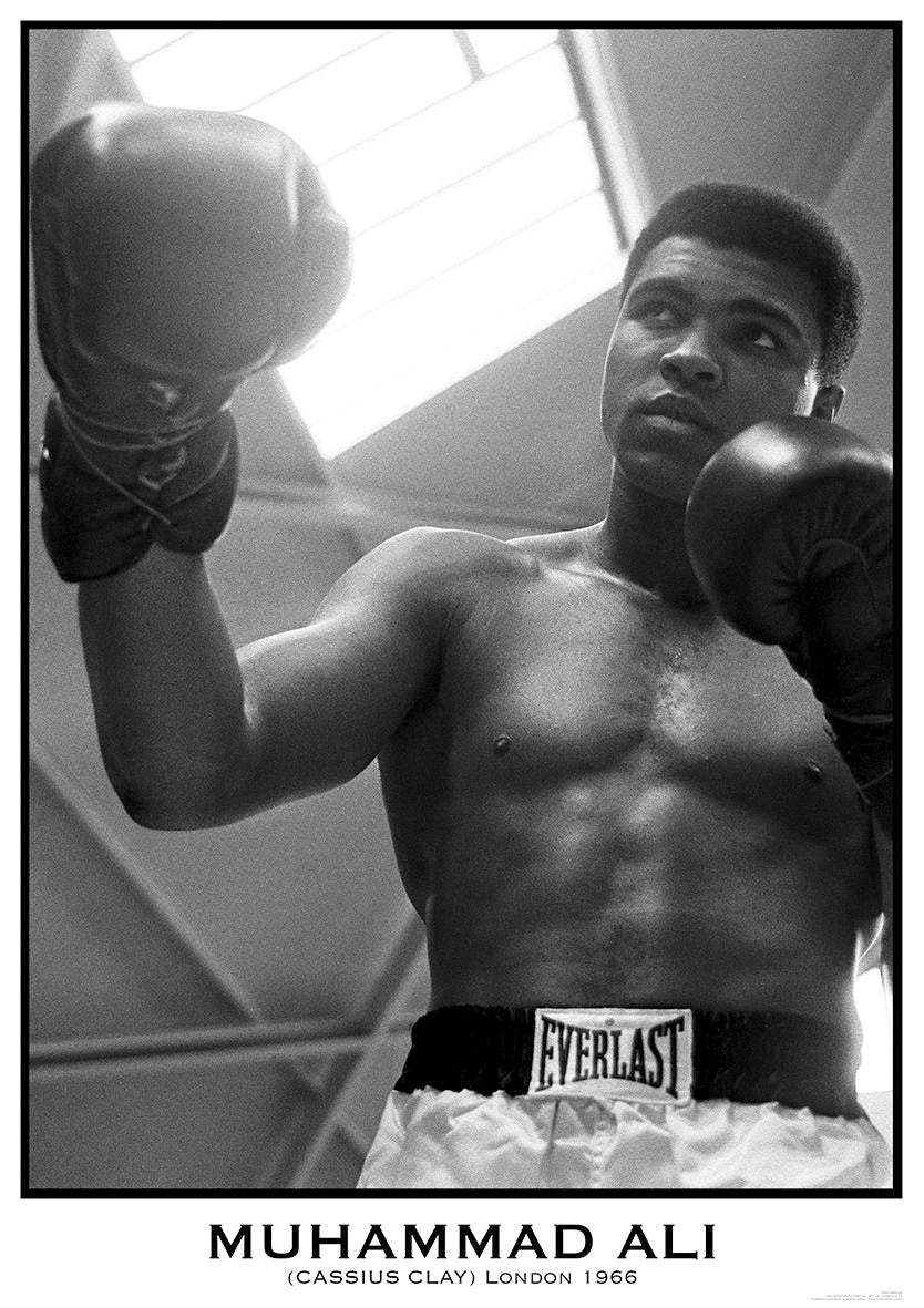 Muhammad Ali Poster London 1966