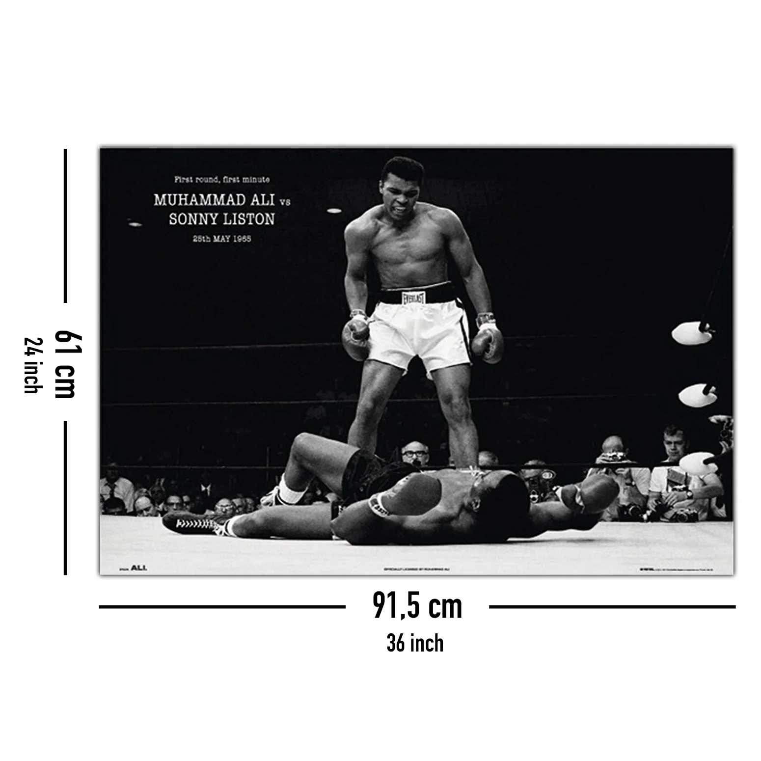 Muhammad Ali vs. Sonny Liston Poster - Image 10