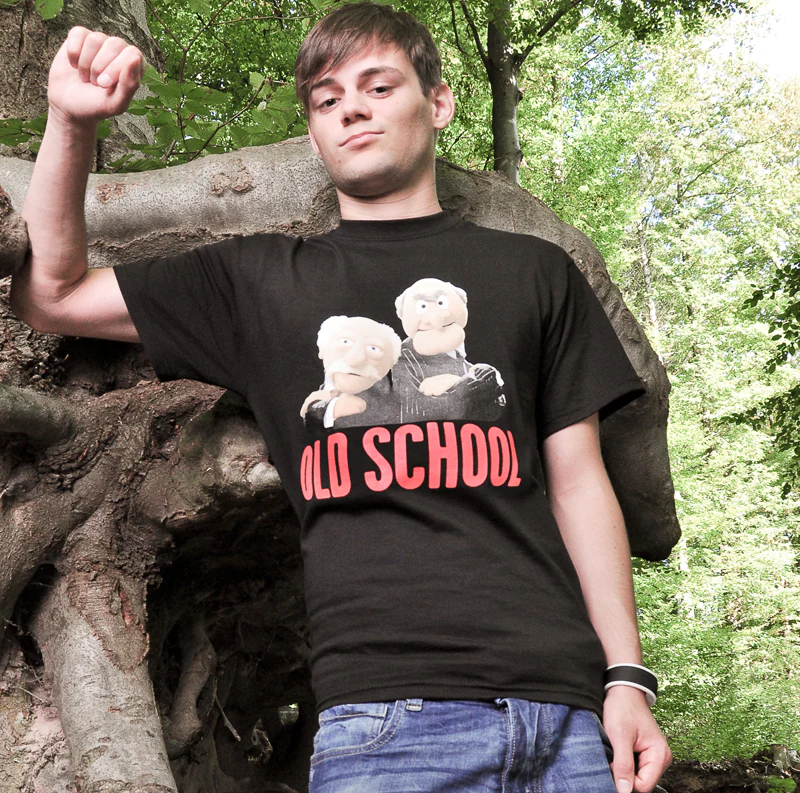 Muppets T-Shirt Grandmasters Statler & Waldorf Old School - Image 2