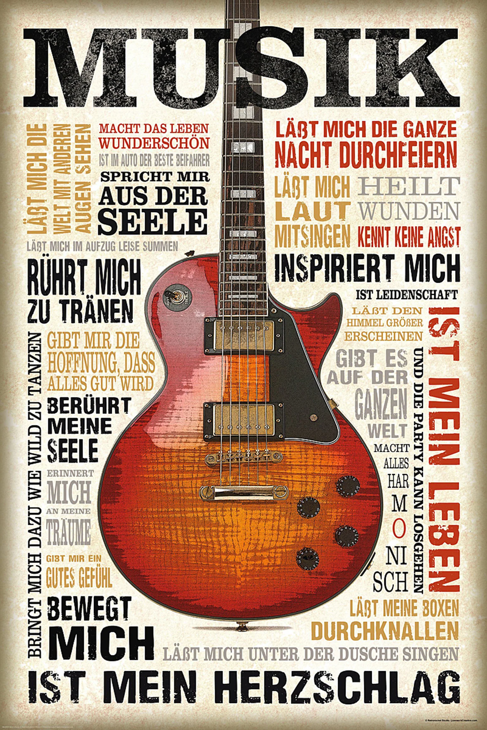 Musik ist Leidenschaft Poster