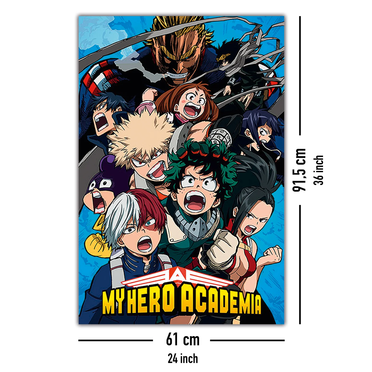 My Hero Academia Poster Cobalt Blast Group - Image 5
