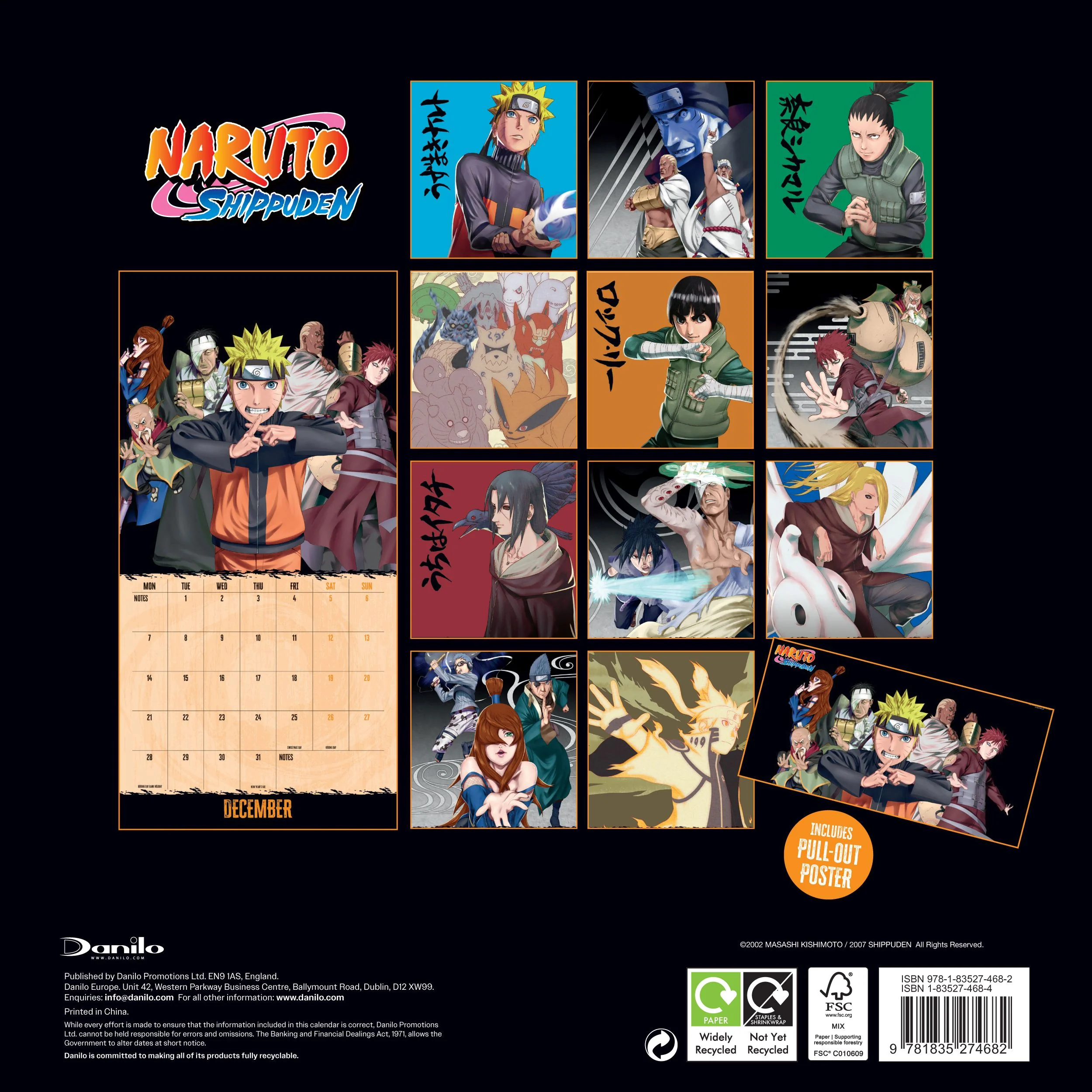Naruto Shippuden Kalender 2026 - Image 3