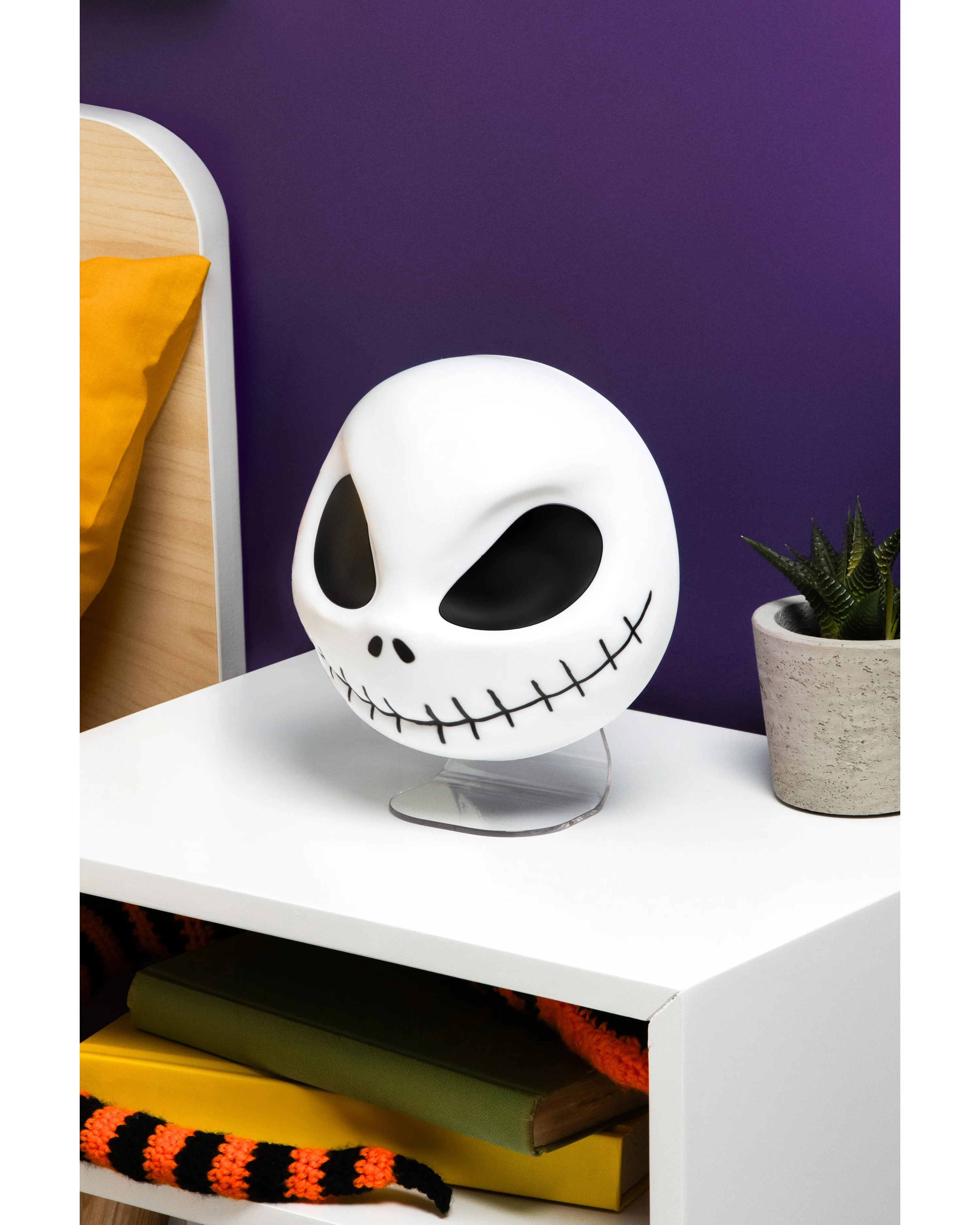 Nightmare Before Christmas LED Dekolampe - Maskenleuchte Jack - 18 cm Höhe